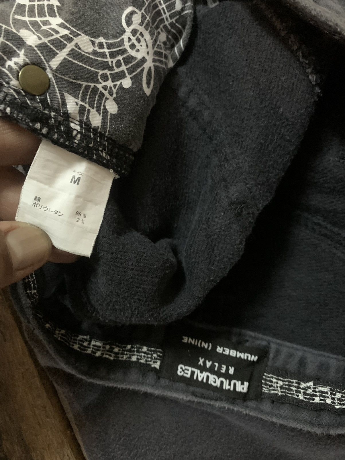 Japanese Brand × Number (N)ine Offer🔥1PIU1UGUALE3 RELAX NUMBER (N)INE Denim pants Size US 30 / EU 46 - 12 Thumbnail