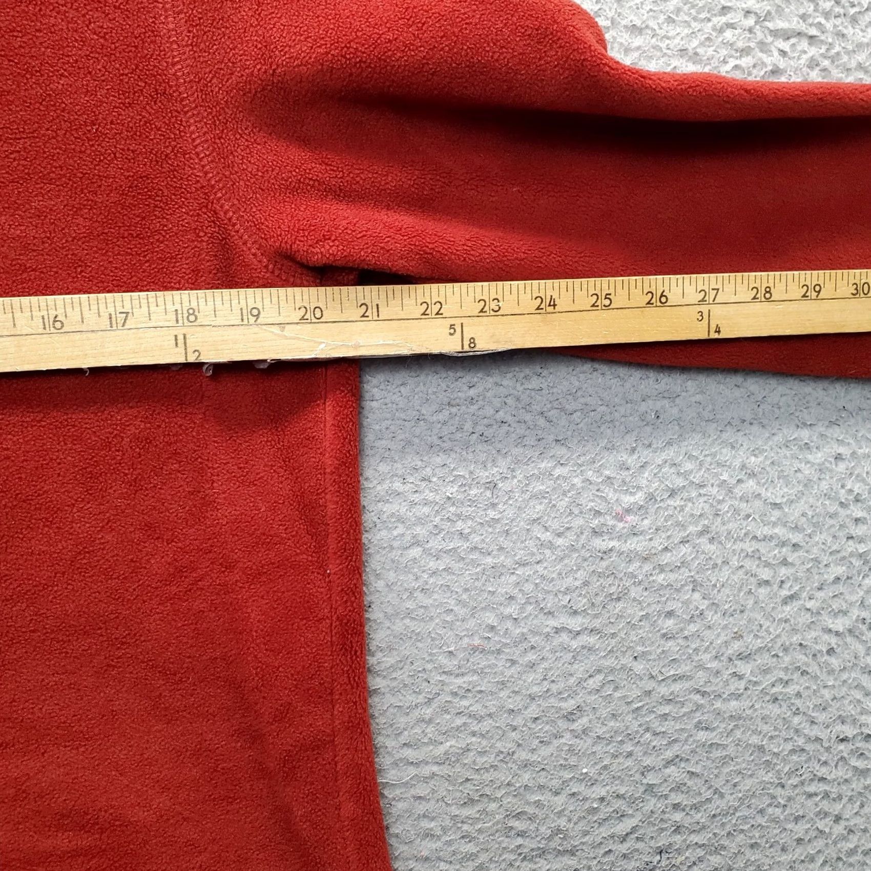 Eddie Bauer VINTAGE Eddie Bauer Birch Valley Fleece Mock Sweater Mens M Dark Red Long Sleeve Size US M / EU 48-50 / 2 - 4 Thumbnail