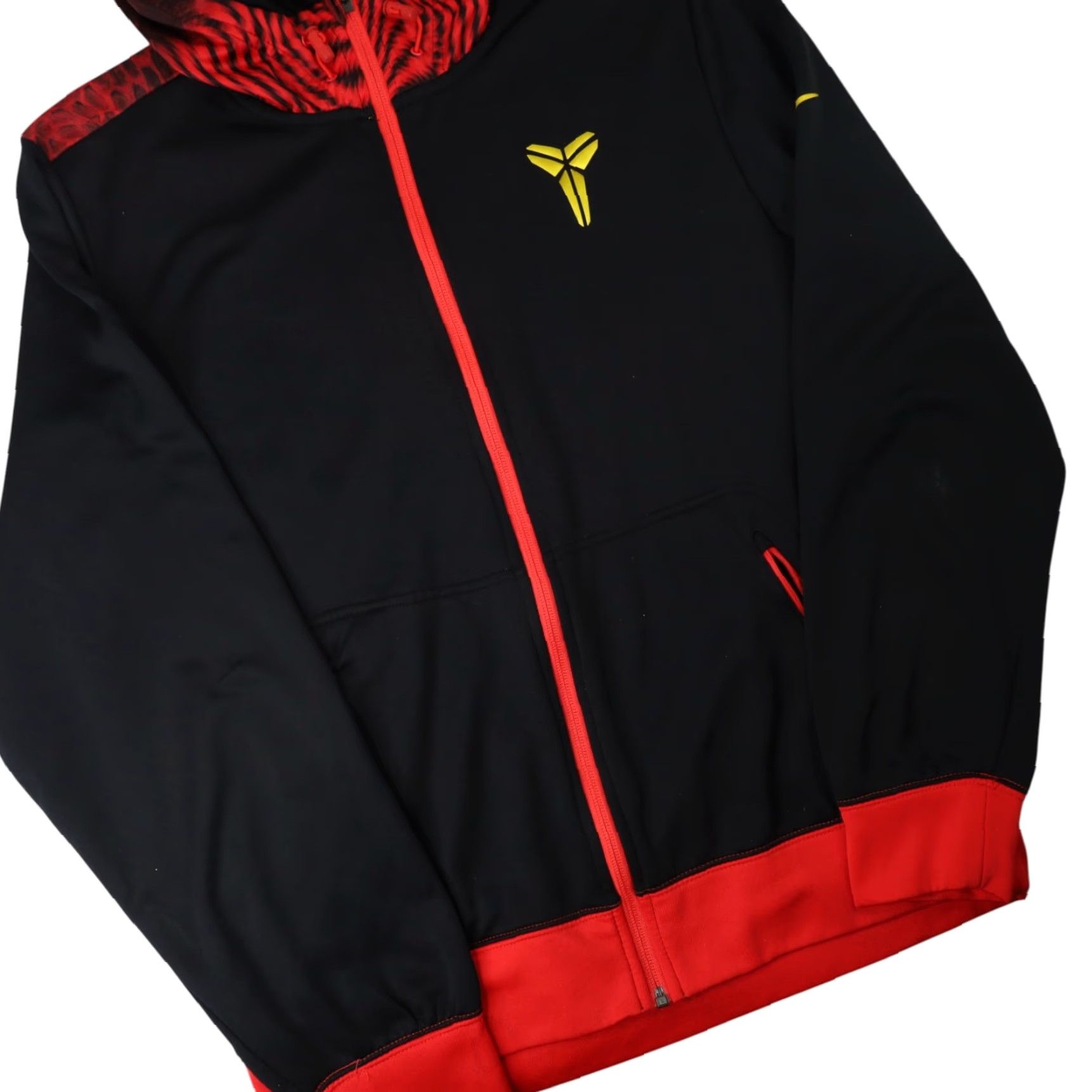 Nike VINTAGE Nike Kobe Bryant Snake Print Hoodie Mens Large Black Hoodie Size US L / EU 52-54 / 3 - 3 Thumbnail
