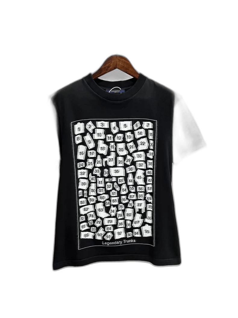 Louis Vuitton Black Short Sleeve Graphic T-Shirt-yf Size US S / EU 44-46 / 1 - 1 Thumbnail