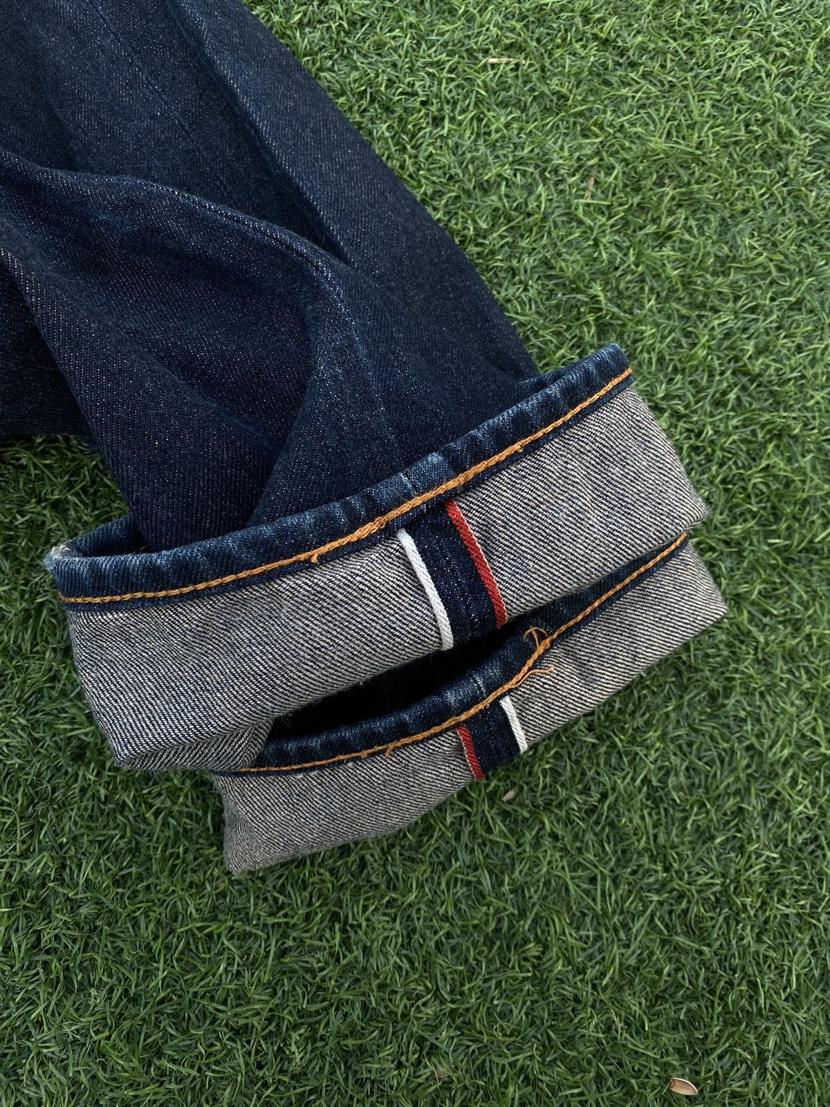 Evisu EVISU ONE GOD BRAND JEANS SELVEDGE Size US 30 / EU 46 - 12 Thumbnail