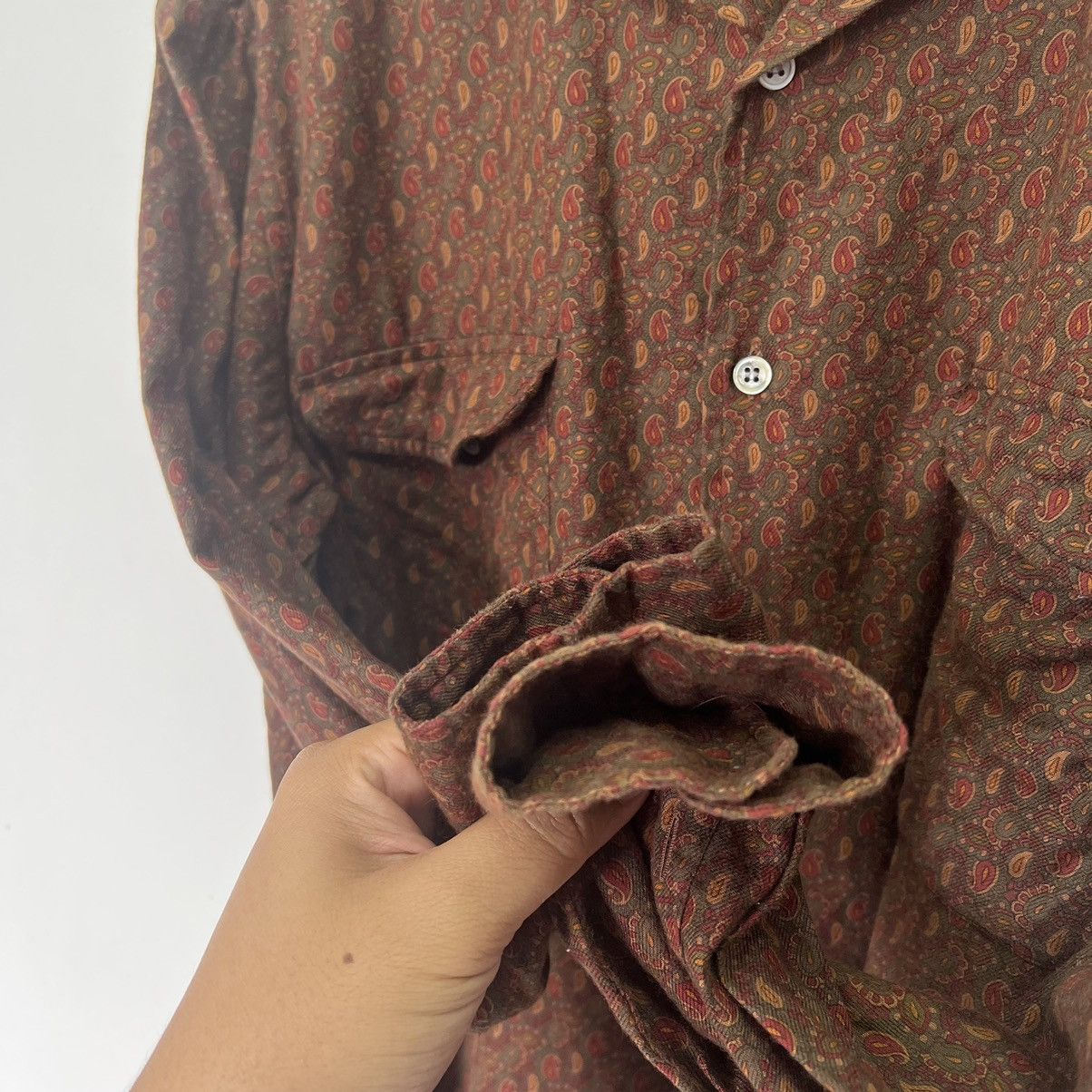 Christian Dior Monsieur × Dior × Vintage Vintage Christian dior Monsieur Button Up Shirt Size M / US 6-8 / IT 42-44 - 4 Thumbnail