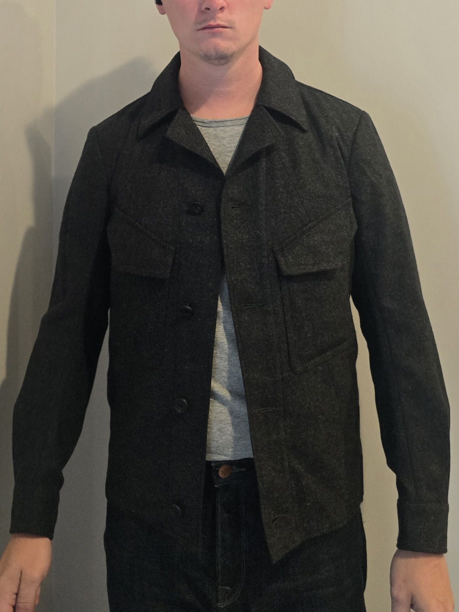 MotivMfg MotivMfg x Division Road Rapide jacket Moon mills wool Size US S / EU 44-46 / 1 - 7 Thumbnail