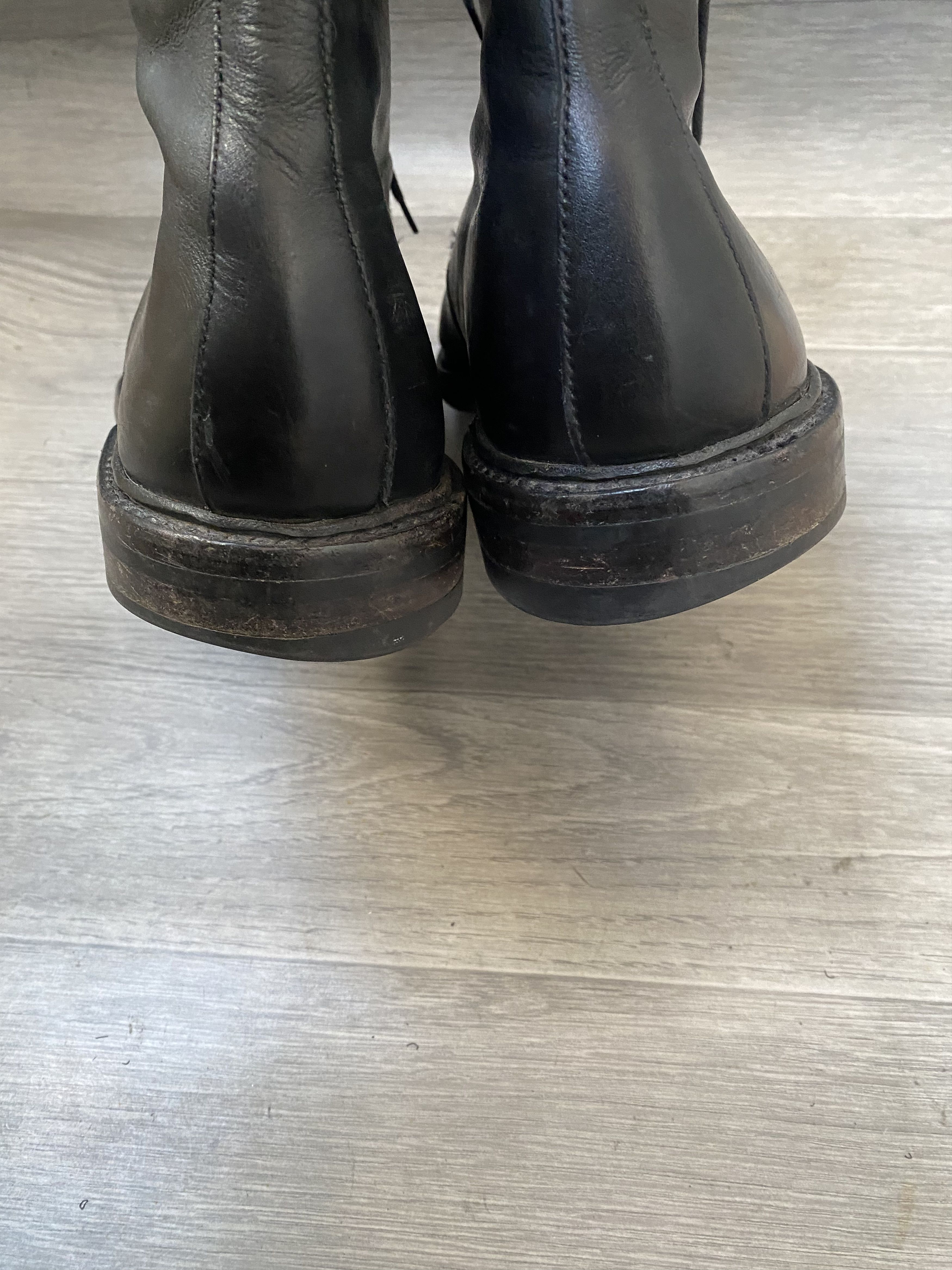 Crockett & Jones Crockett and jones northcote cap-toe black leather boots Size US 10 / EU 43 - 7 Thumbnail