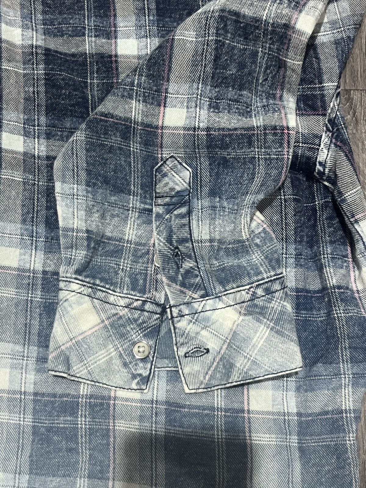 semanticdesign Rare Semantic Design Blue Denim Shirt Size L / US 10 / IT 46 - 14 Thumbnail