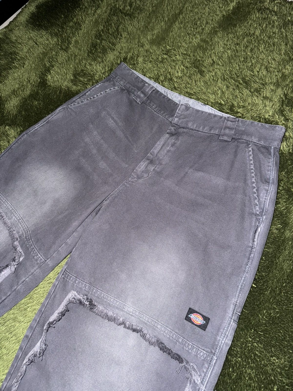 Dickies [36] Dickies Snake Logo Washed Cotton Double Knee Pants Size US 36 / EU 52 - 2 Thumbnail