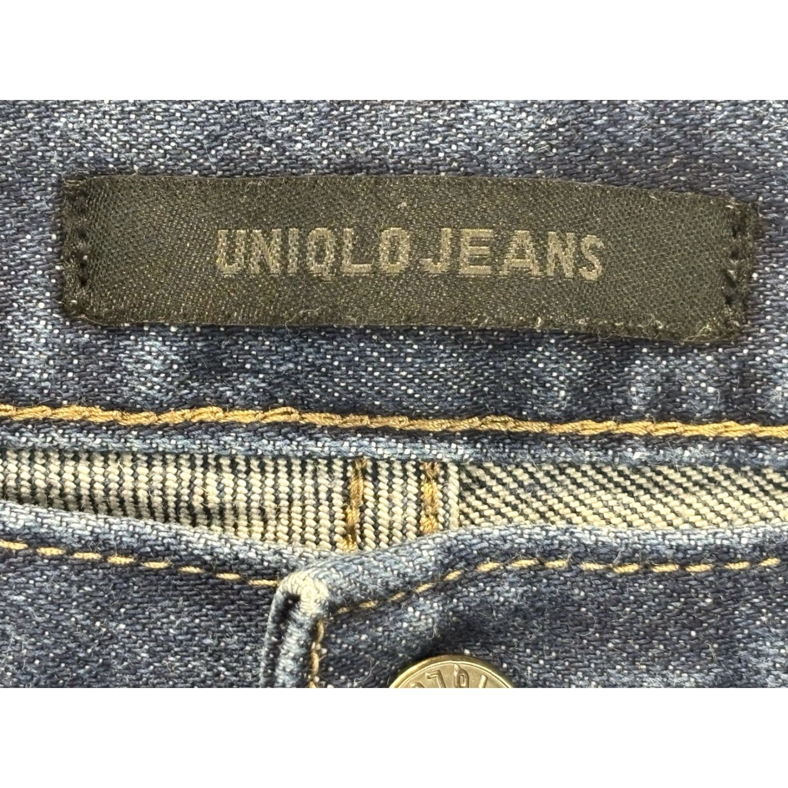 Uniqlo Uniqlo Jeans Mens 31x32 31x28 Blue Denim Straight Slim Fit Stretch City Hipster USA Jeans Men Slim Standard Regular Size 31 Blue Size US 31 - 6 Thumbnail