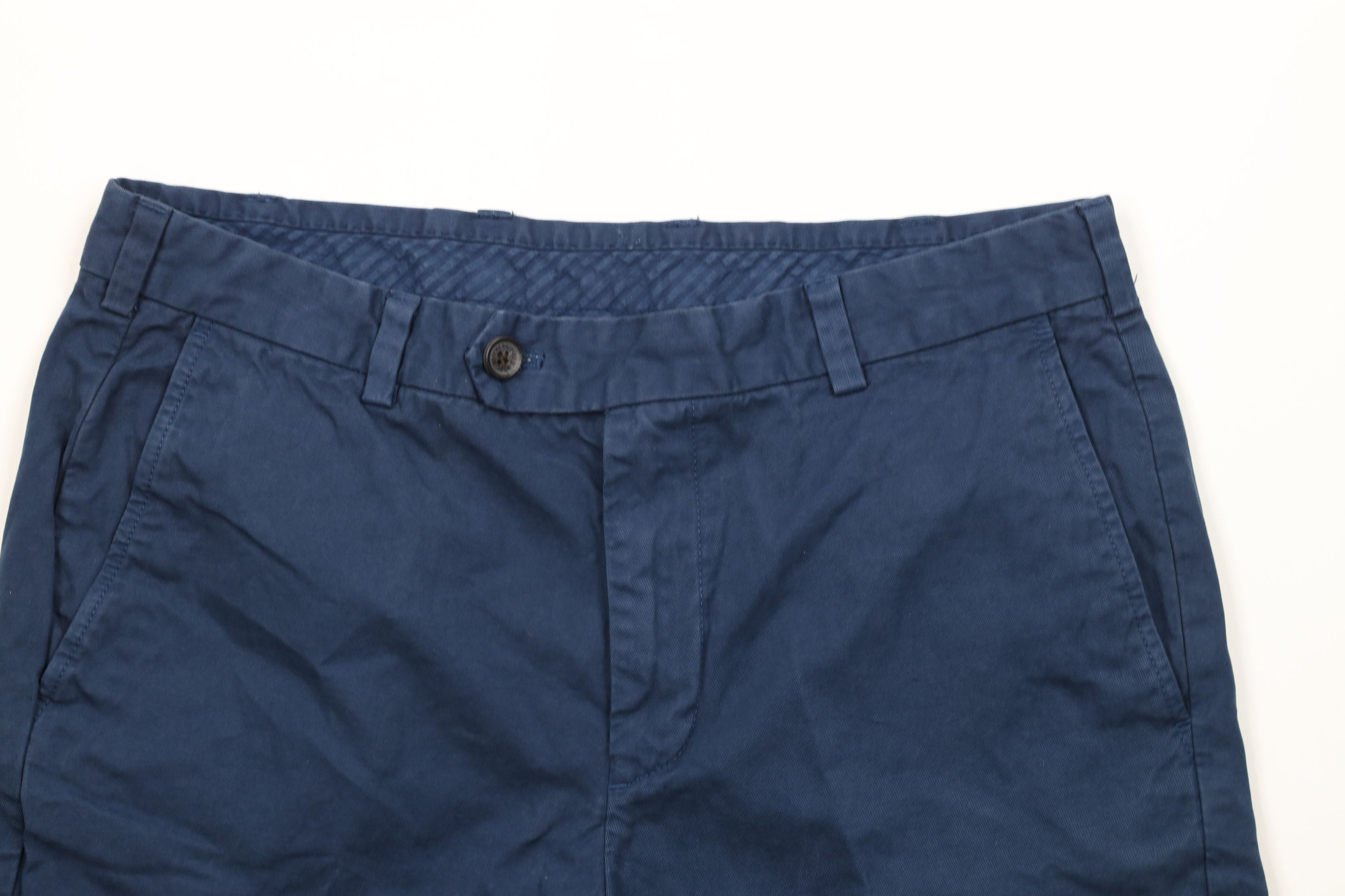Brooks Brothers × Vintage Vintage Brooks Brothers Bermuda Chino Shorts Blue Cotton Size US 34 / EU 50 - 2 Thumbnail