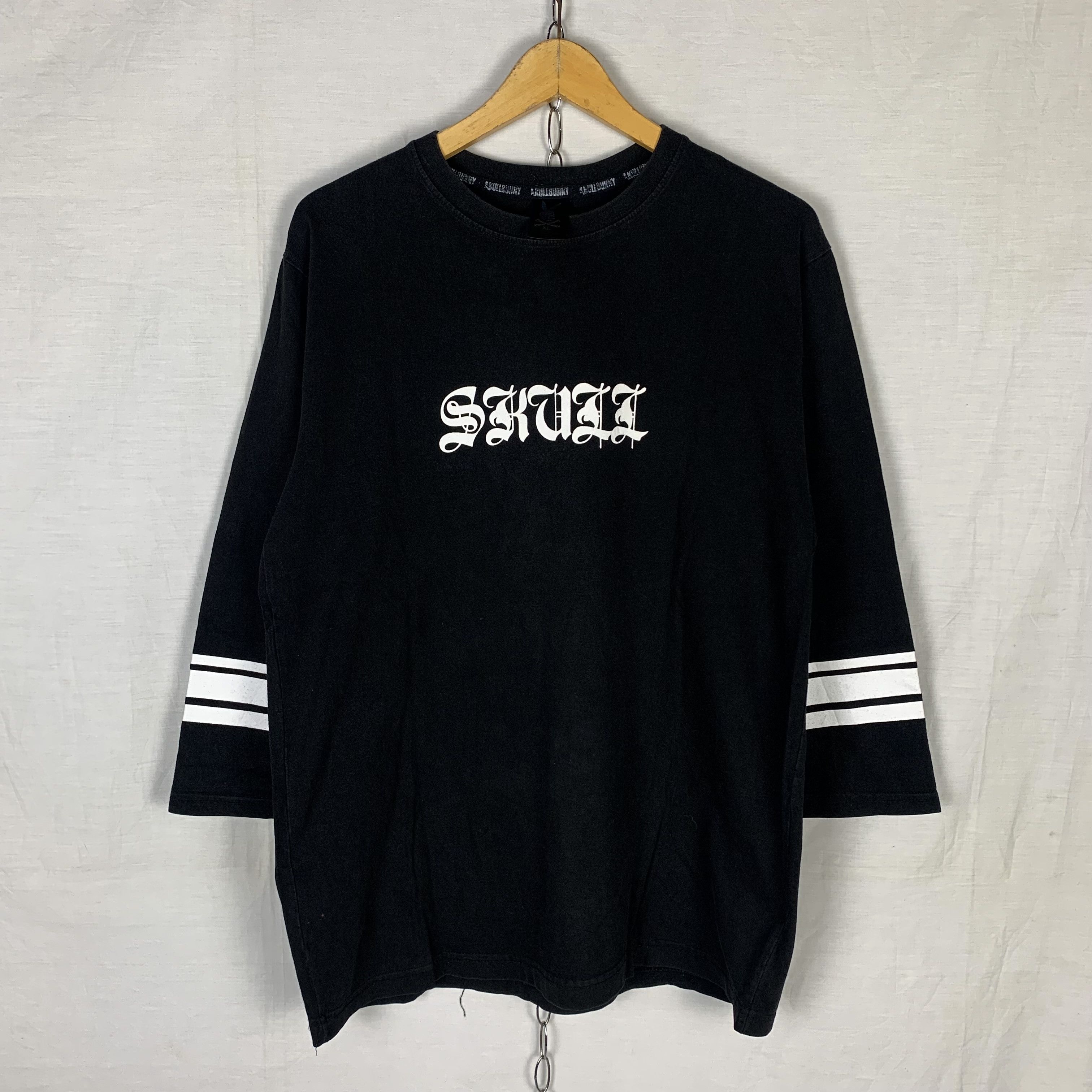 Other Skull Bunny Raglan Shirt Japanese Brand Size US XL / EU 56 / 4 - 3 Thumbnail