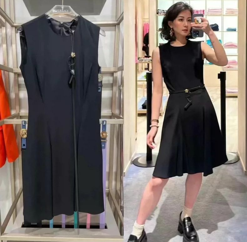 Versace Versace Medusa belt dress Size M / US 6-8 / IT 42-44 - 2 Thumbnail
