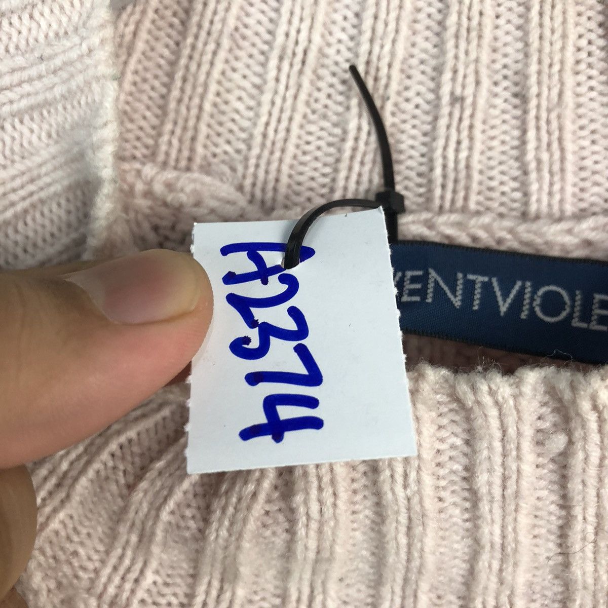 Homespun Knitwear × Japanese Brand Vent Violet Pink Knitwear #A2379 Size M / US 6-8 / IT 42-44 - 11 Thumbnail