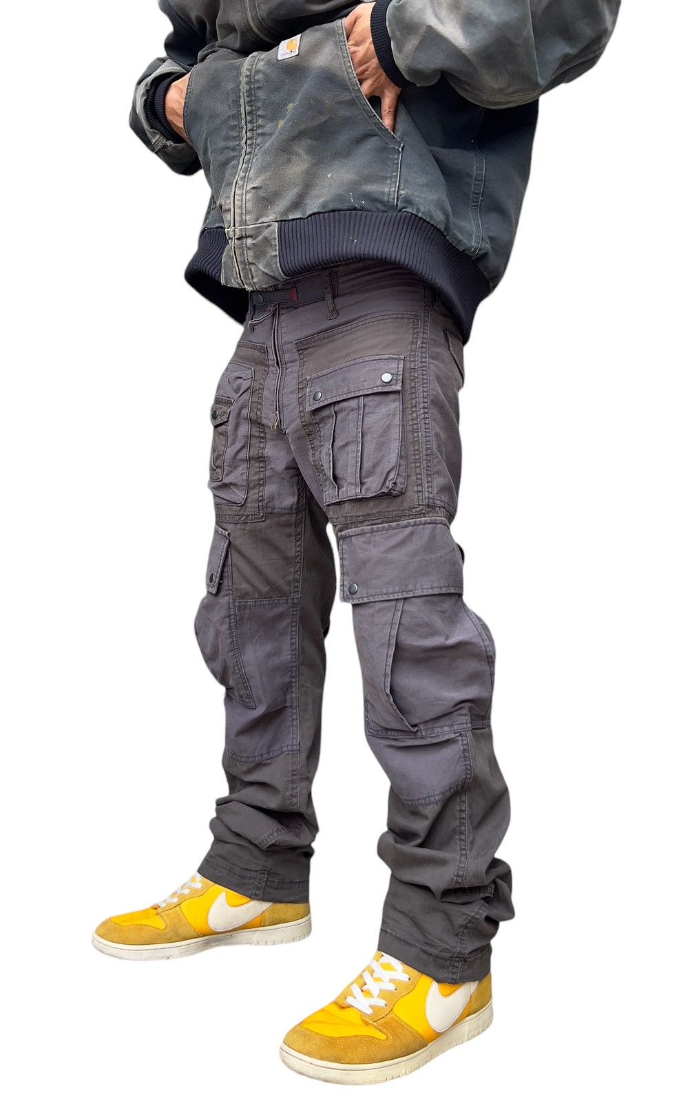 Avirex 💥🔥🔥Avirex Multipocket Bondage Parachute Tactical Cargo Pants Size US 32 / EU 48 - 2 Thumbnail