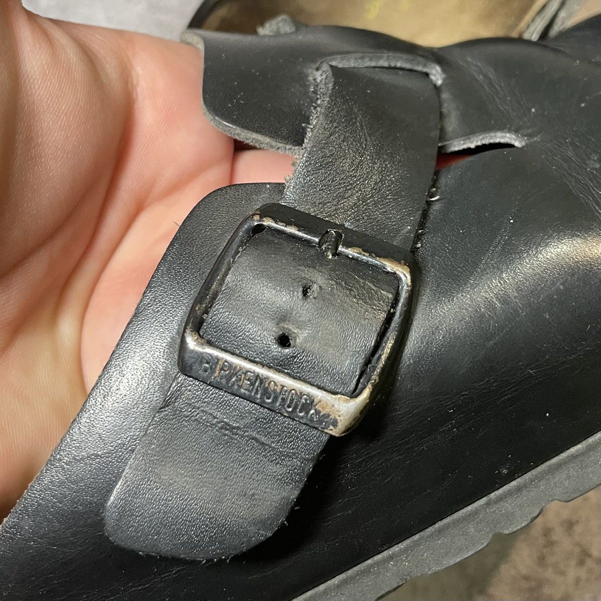 Birkenstock Birkenstock Leather Boston Black Size US 10 / EU 43 - 7 Thumbnail