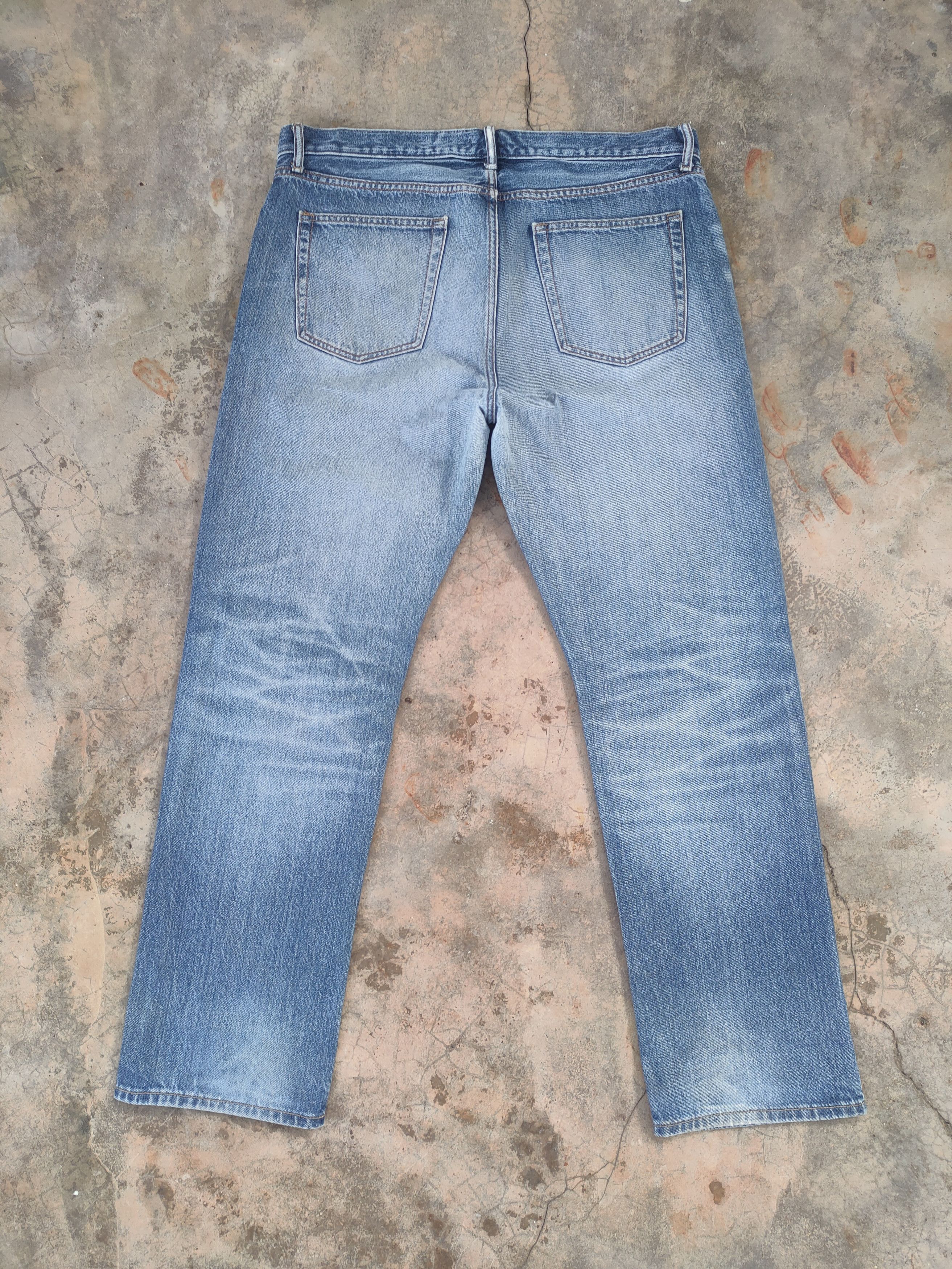 Japanese Brand VINTAGE JAPANESE FADED BLUE JEANS DENIM PANTS Size US 37 - 8 Thumbnail