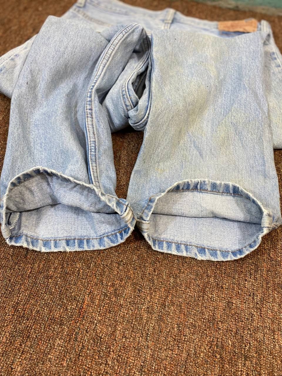 Levi's vintage levis 505 regular fit distressed denim Size US 33 - 7 Thumbnail