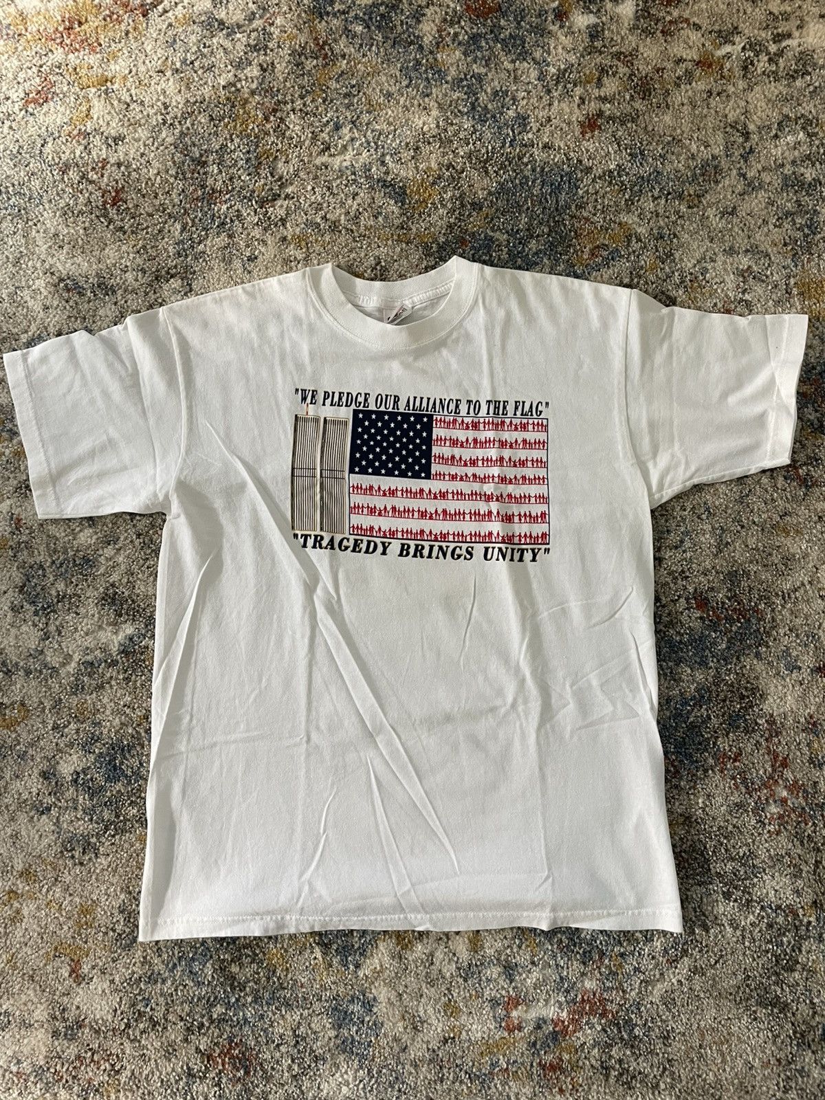 Vinatge 9/11 Tragedy Brings Unity Shirt