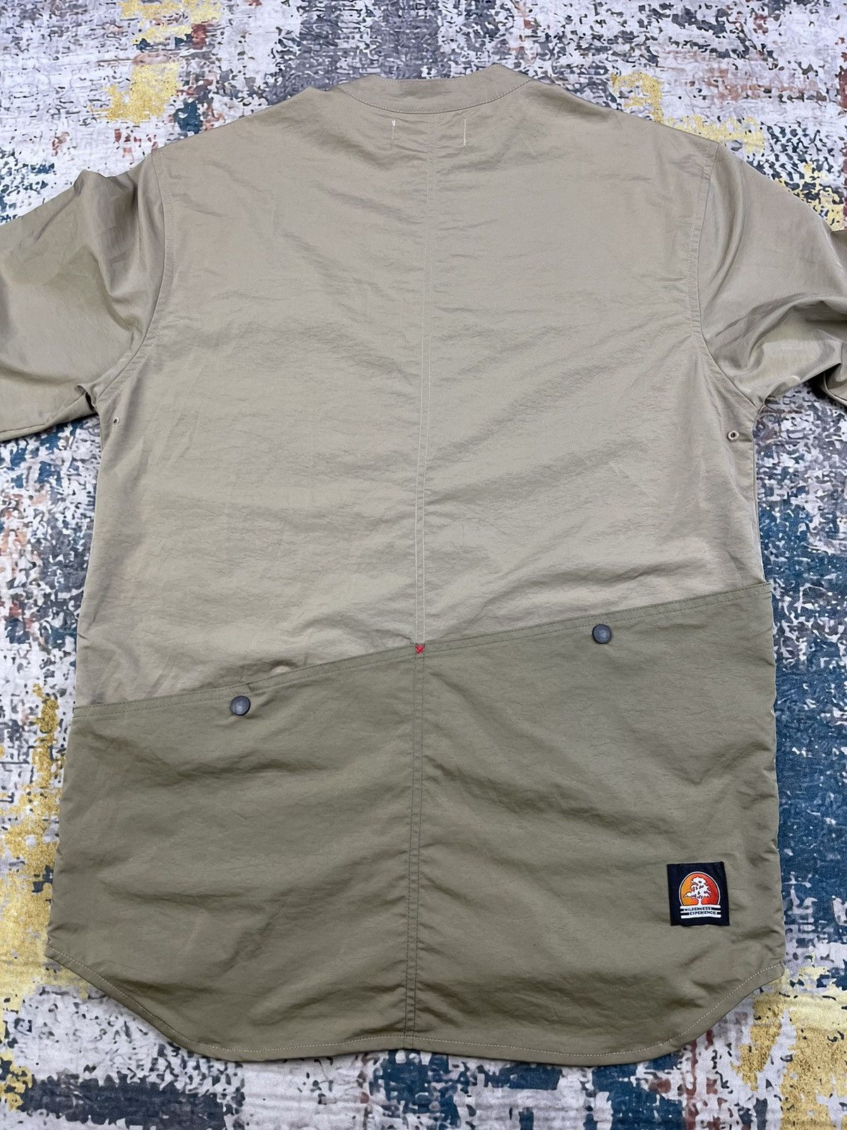 Japanese Brand Wilderness Experience Outdoors 2Way Apron Shirt Size US L / EU 52-54 / 3 - 3 Thumbnail