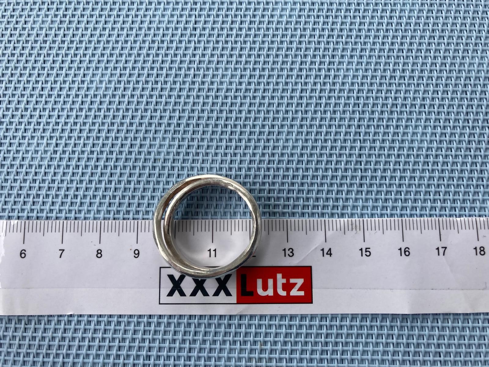 Werkstatt Munchen Werkstatt München duo interlacing 925 ring L Size ONE SIZE - 14 Thumbnail