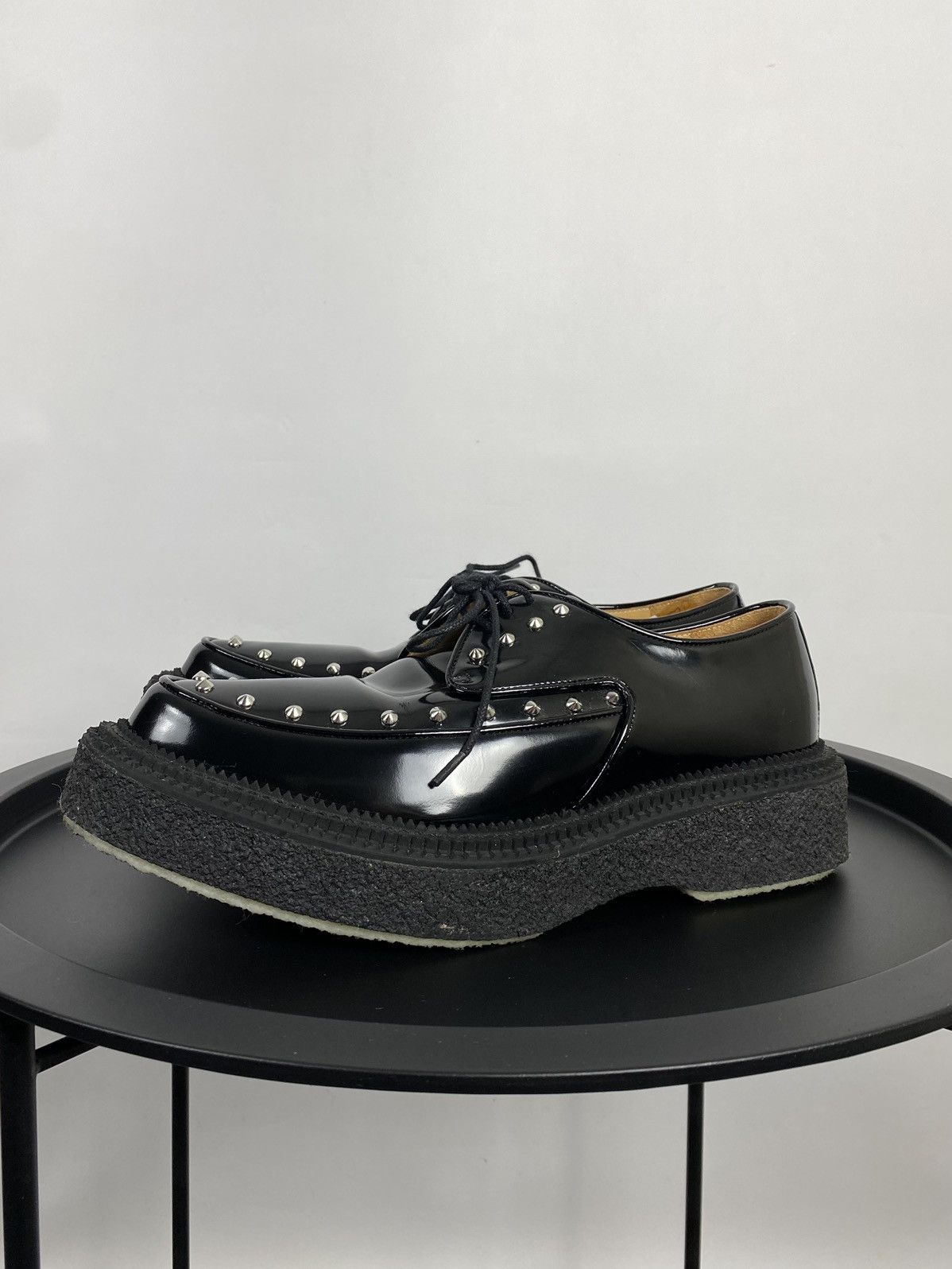 H&M GIAMBATTISTA VALLI x H&M Black Creeper Shoes Loafers Size US 8.5 / EU 41-42 - 9 Thumbnail