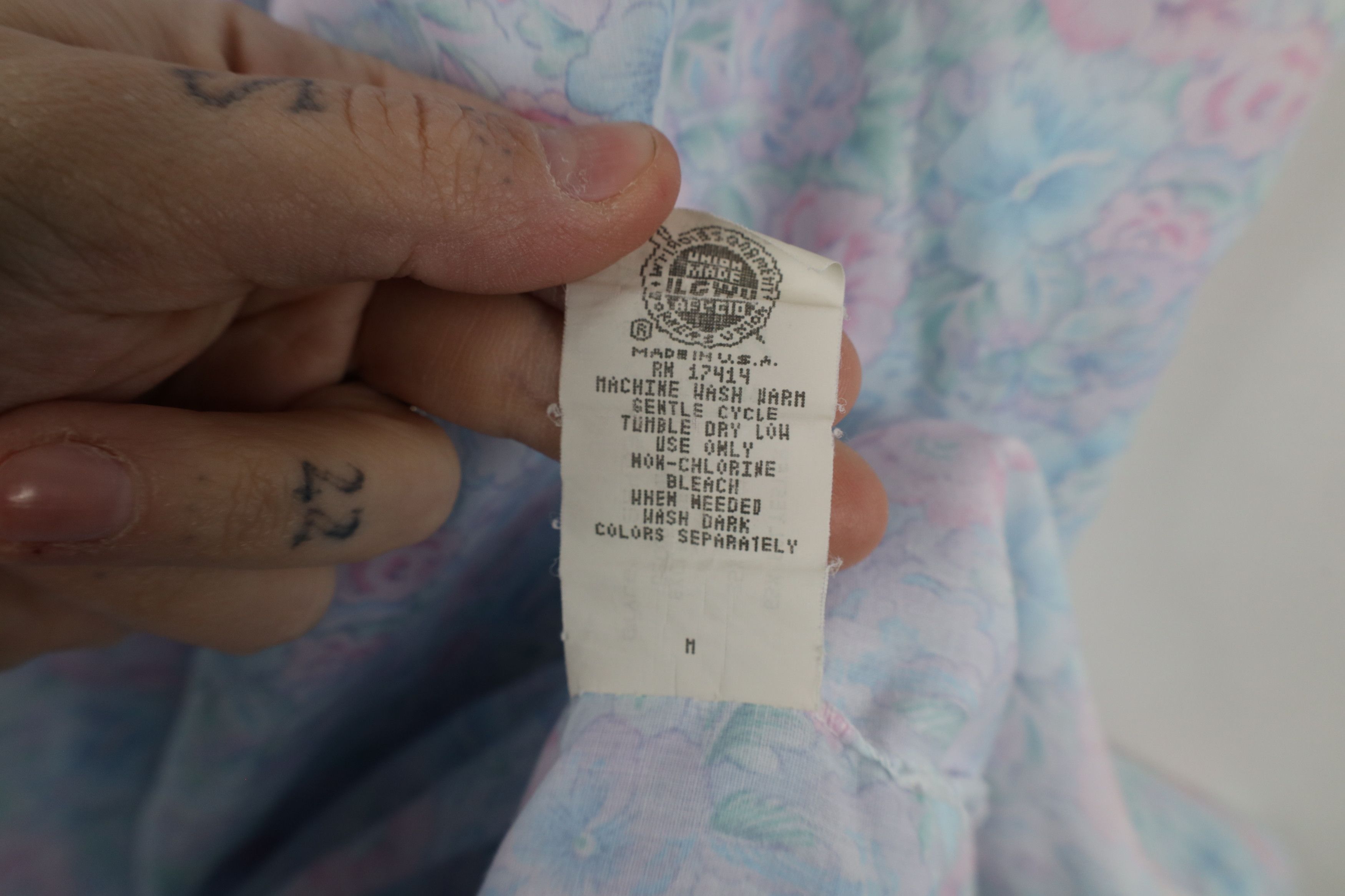 Vintage Vintage 90s Miss Elaine Lace Night Gown Sleep Shirt USA Size M / US 6-8 / IT 42-44 - 9 Thumbnail