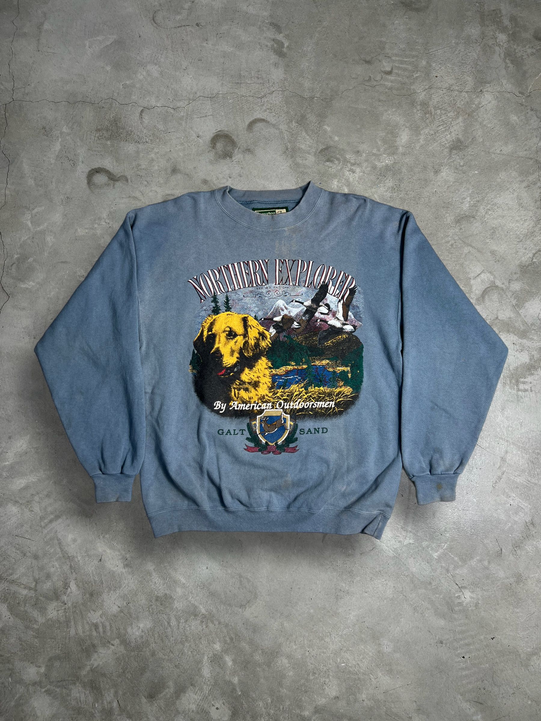 Vintage Vintage Galt Sand Northern Explorer Sweatshirt (M) JK380 Size US M / EU 48-50 / 2 - 1 Thumbnail