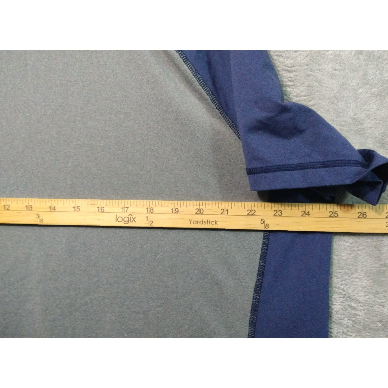 Vintage LL Bean Shirt Mens XL Gray Short Sleeve Crew Neck Slightly Fitted Performance Size US XL / EU 56 / 4 - 4 Thumbnail
