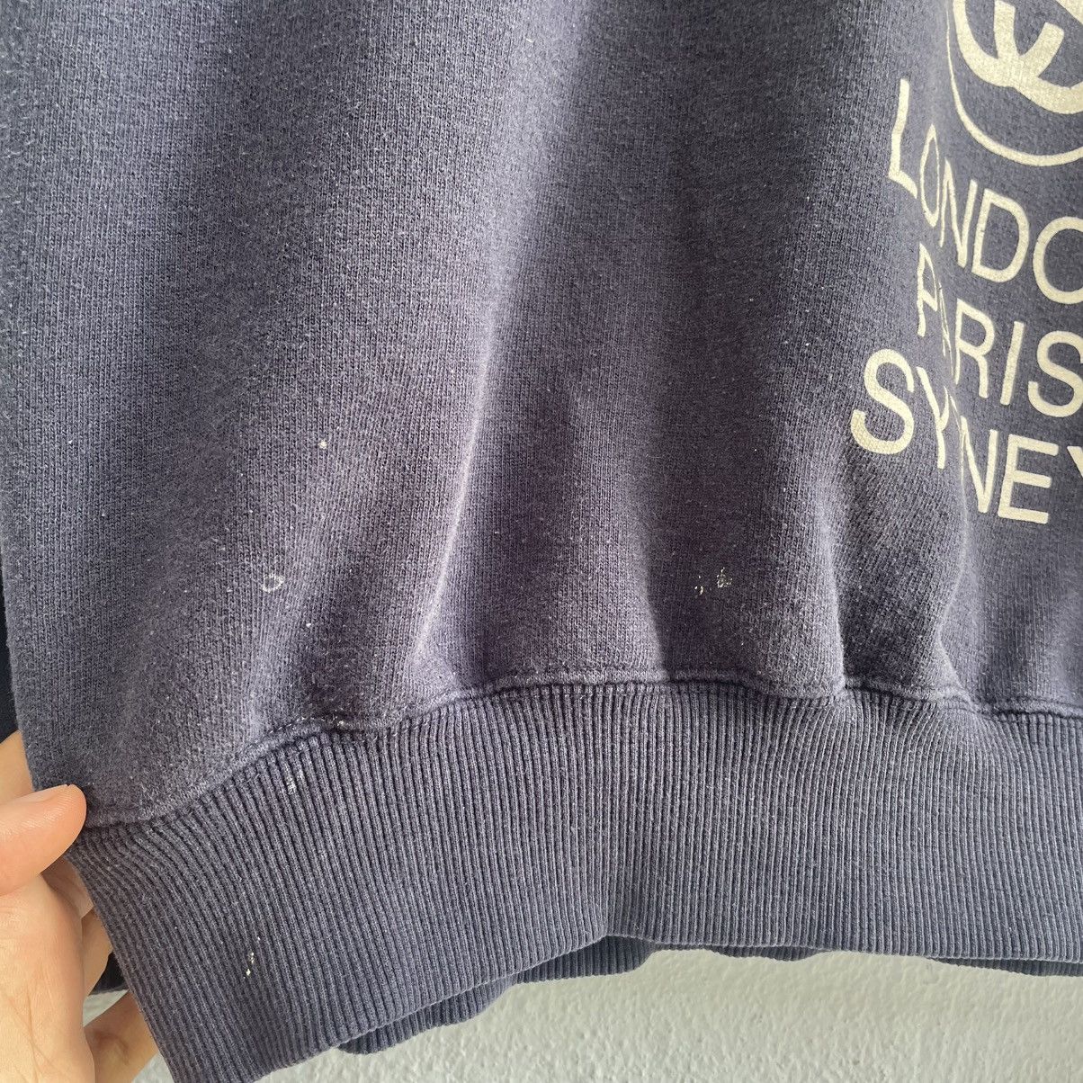 Stussy × Vintage Vintage stussy world tour sweatshirt Size US XL / EU 56 / 4 - 5 Thumbnail