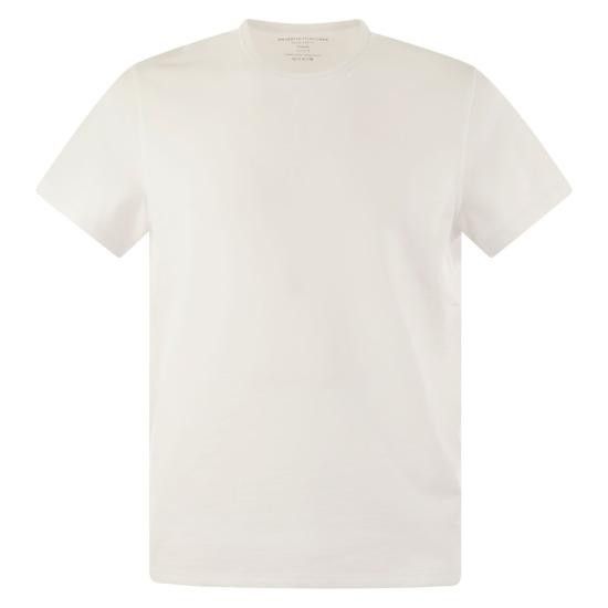 MAJESTIC FILATURES MAJESTIC FILATURES Men T-Shirts S24M410 HTS040 WHITE Size US S / EU 44-46 / 1 - 1 Thumbnail