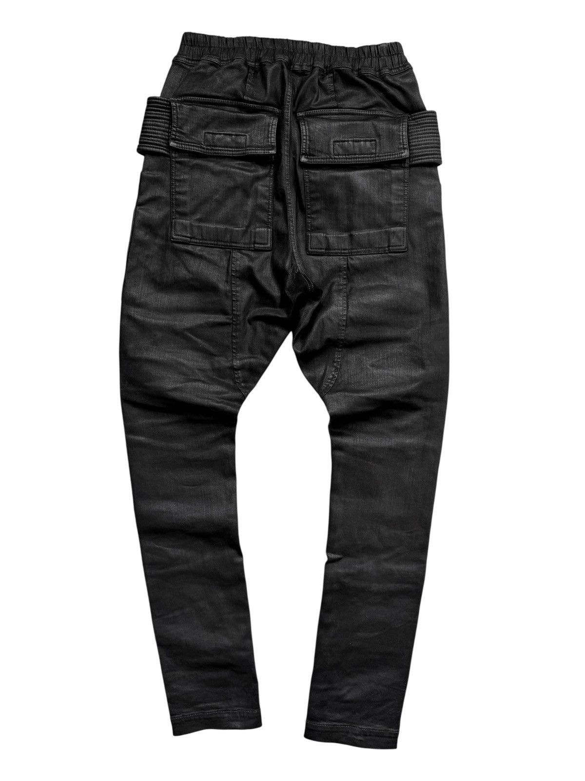 Rick Owens SBW Heavy Wax Thick Creatch Cargos Size US 30 / EU 46 - 2 Thumbnail