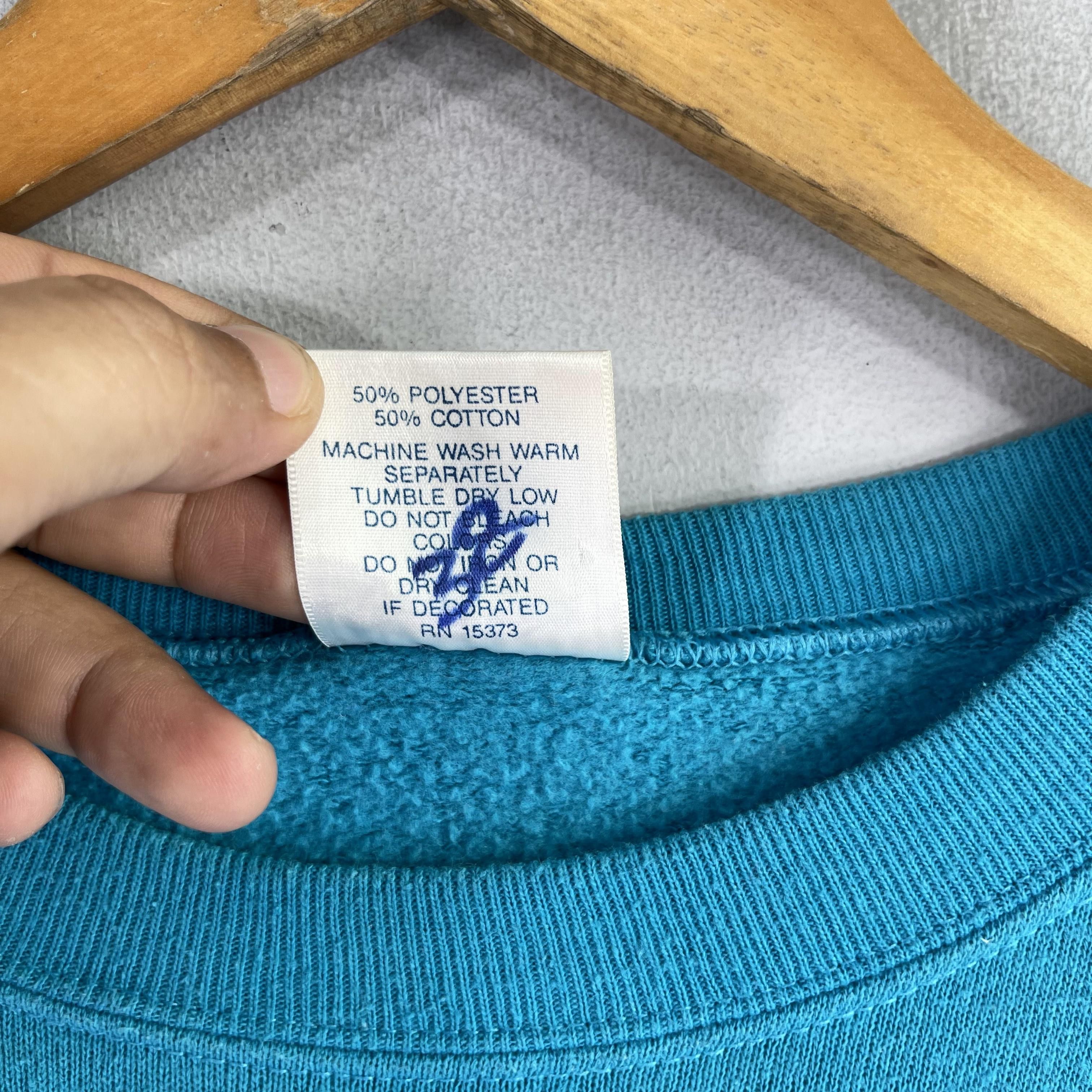 Habitat × Vintage Vintage 90s TEXAS Moose Deer Forest Printed Sweatshirt Size US L / EU 52-54 / 3 - 6 Thumbnail