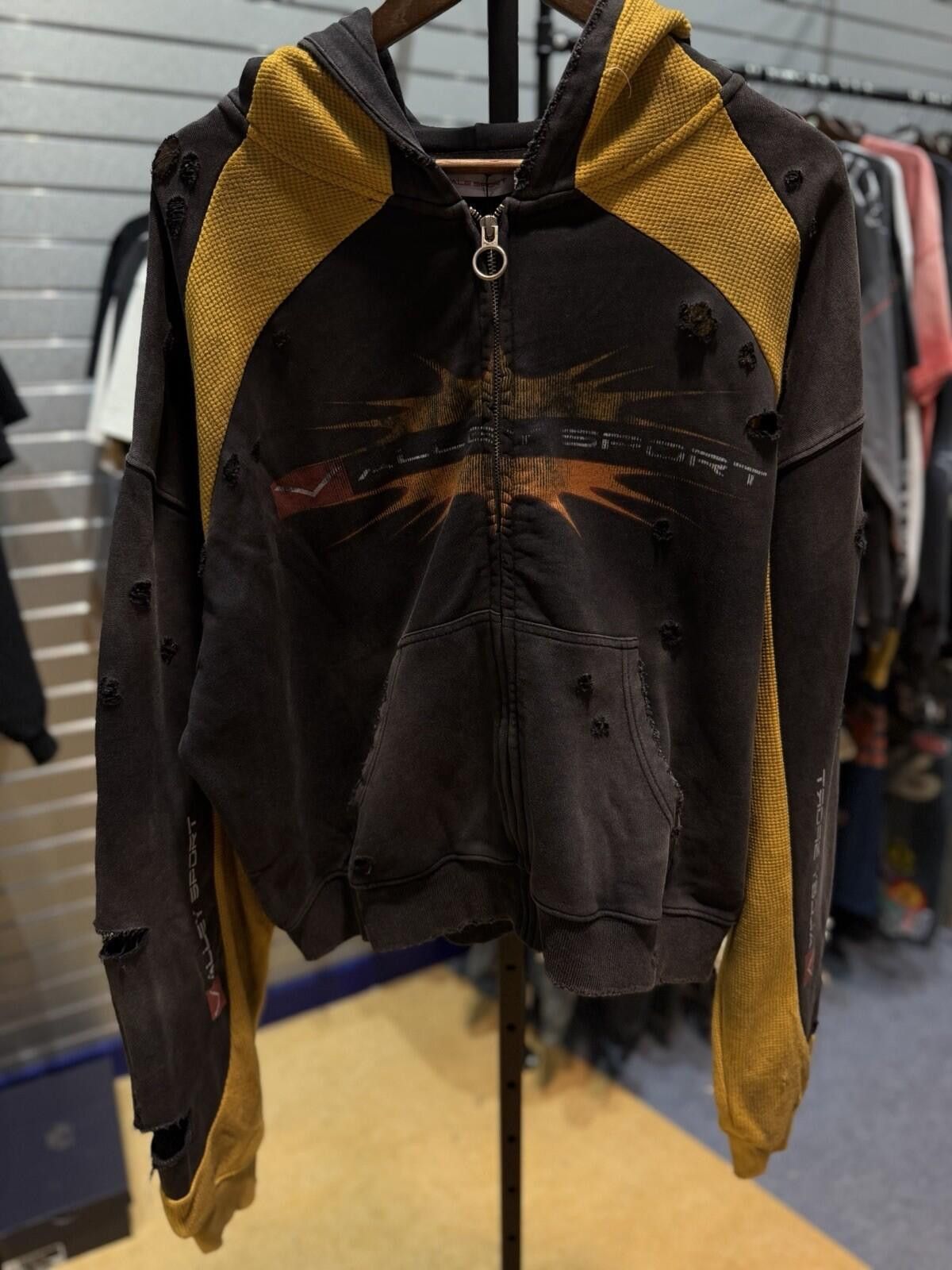 Vale XL - Vale Zip Up Black Yellow Hoodie Authentic Valley New Size US XL / EU 56 / 4 - 1 Thumbnail