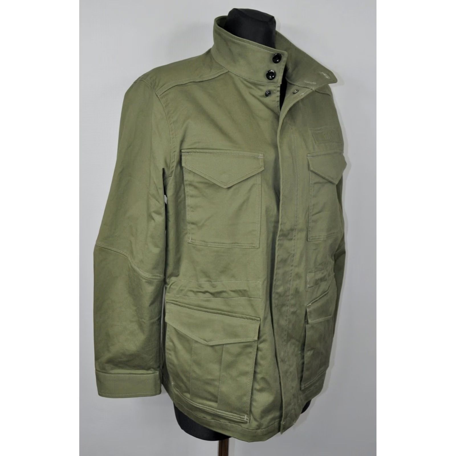G-Star G-Star Raw Field Overshirt WMN Jacket Women Size M Green 97% Cotton 3% Elastane Zip Casual Vintage No Size M / US 6-8 / IT 42-44 - 5 Thumbnail