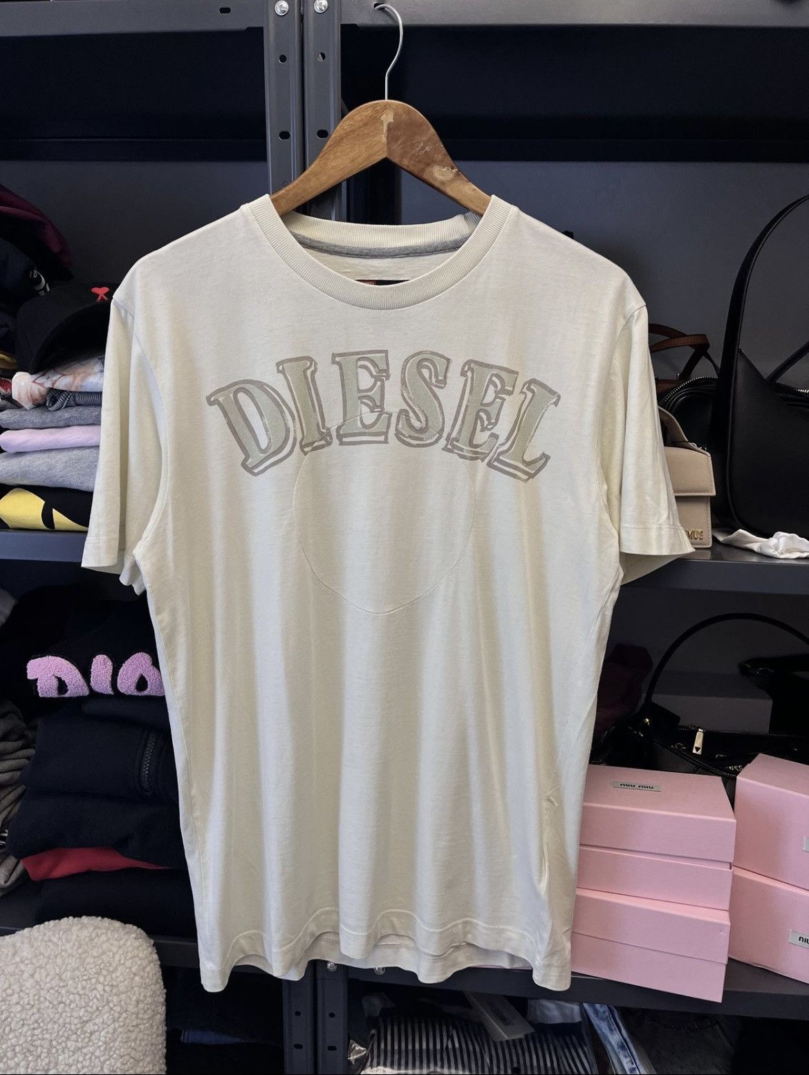 Diesel Vintage Diesel Logo T-shirt Size US L / EU 52-54 / 3 - 1 Thumbnail