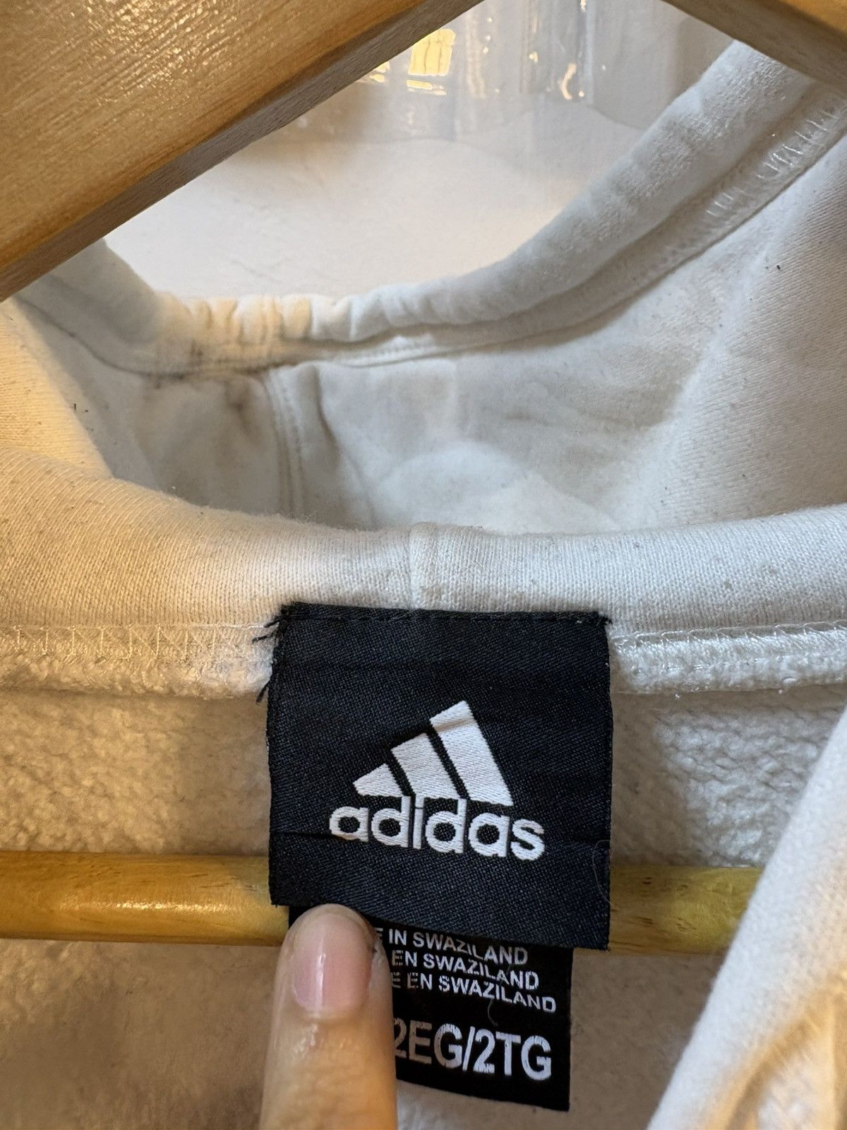 Adidas Y2K Adidas Pullover Sweatshirt Hoodie Size US XXL / EU 58 / 5 - 6 Thumbnail