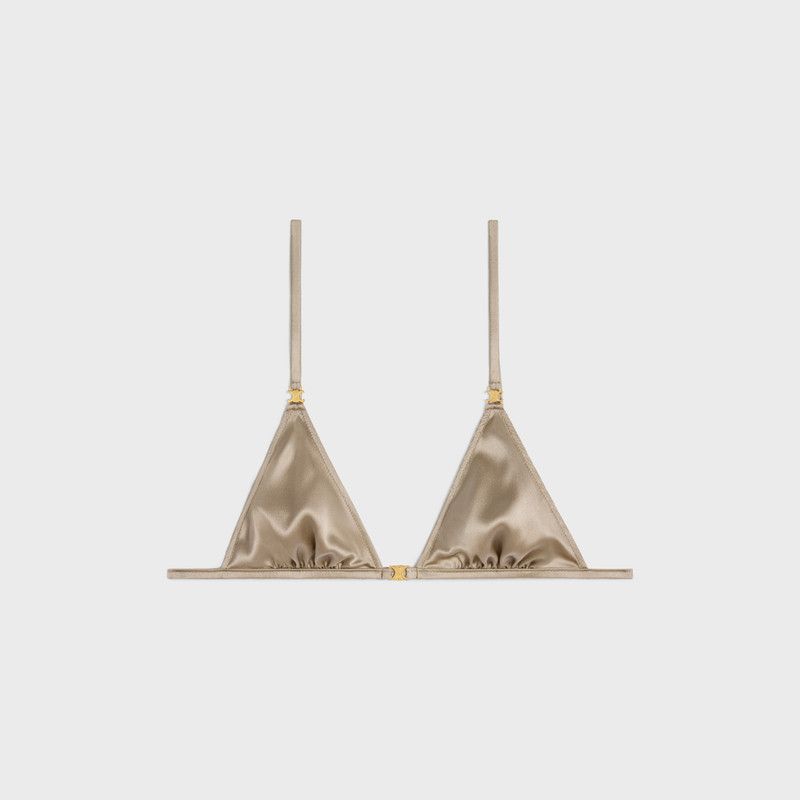 Celine o1w1db10526 2X05K7 Size : XS / Triangle Bra in Brown Size ONE SIZE - 1 Thumbnail