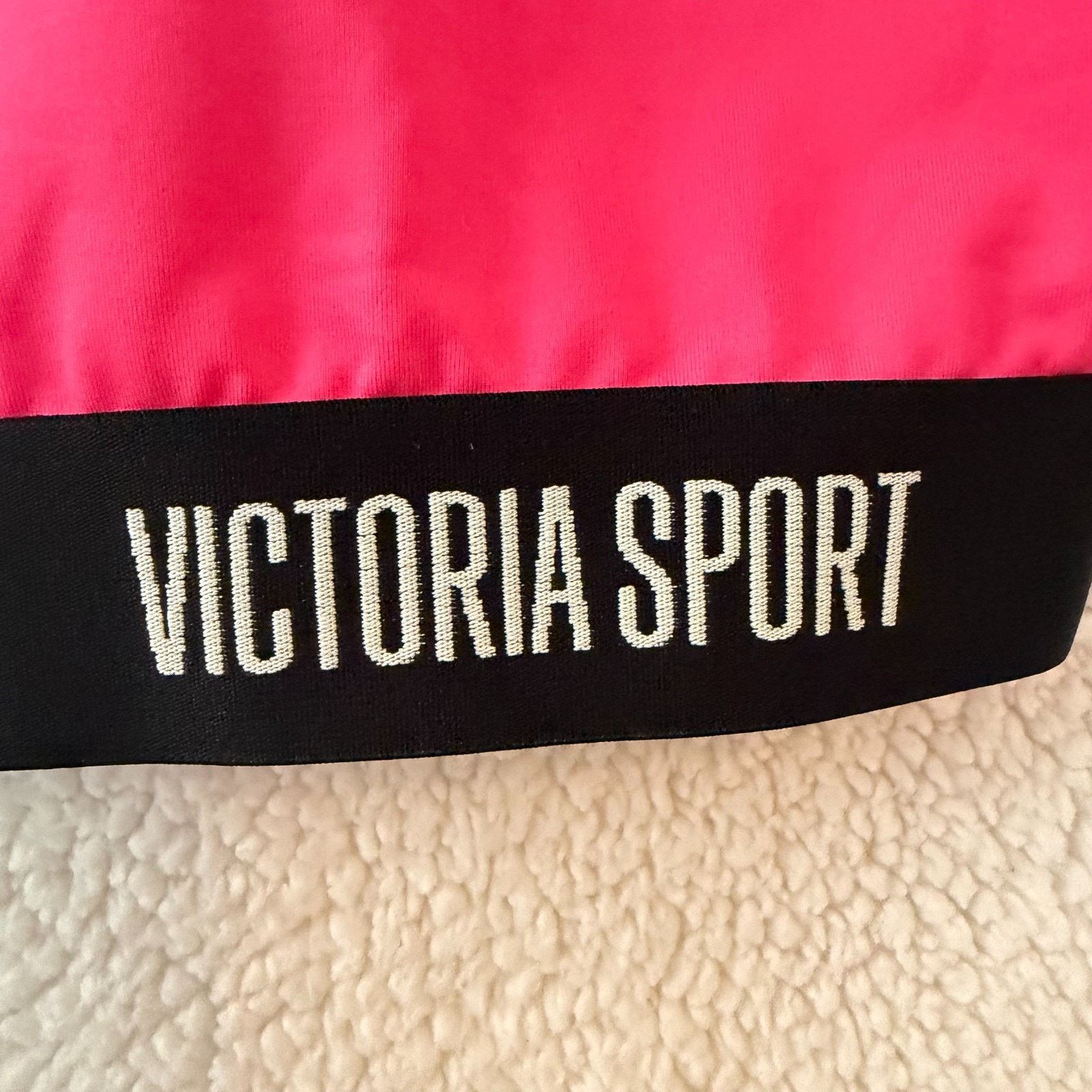 Victoria's Secret Victoria Sport Racerback Sports Bra XL Pink Gymcore Size XL / US 12-14 / IT 48-50 - 3 Thumbnail