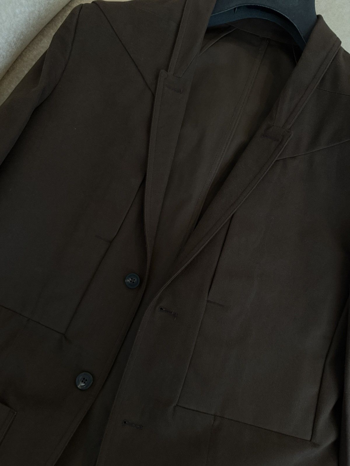 Rick Owens Rick Owens Brown Coat size 52 Size US L / EU 52-54 / 3 - 3 Thumbnail