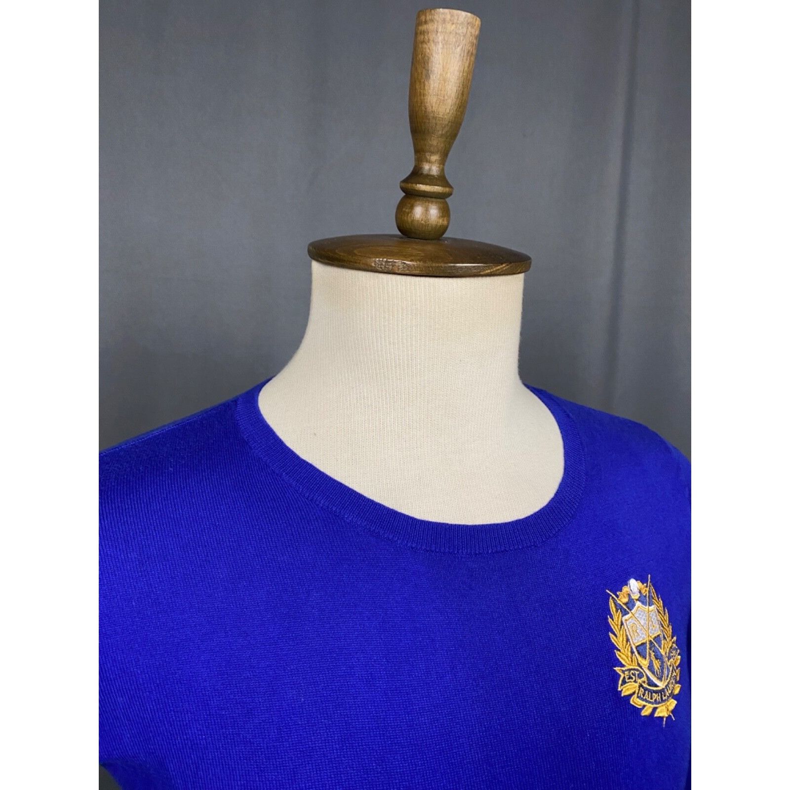 Ralph Lauren Sport MINT! Ralph Lauren Sport Big Logo Men's Blue Crewneck Sweate Size US M / EU 48-50 / 2 - 7 Thumbnail