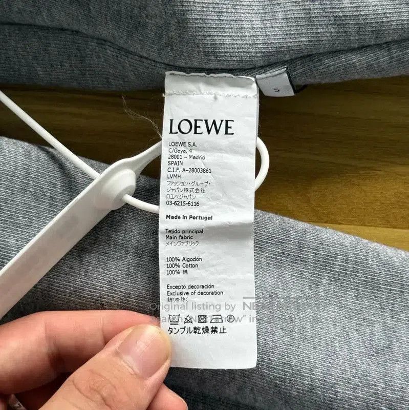 Loewe Loewe Gray Cotton Women's Knit Hoodie . Size S / US 4 / IT 40 - 6 Thumbnail