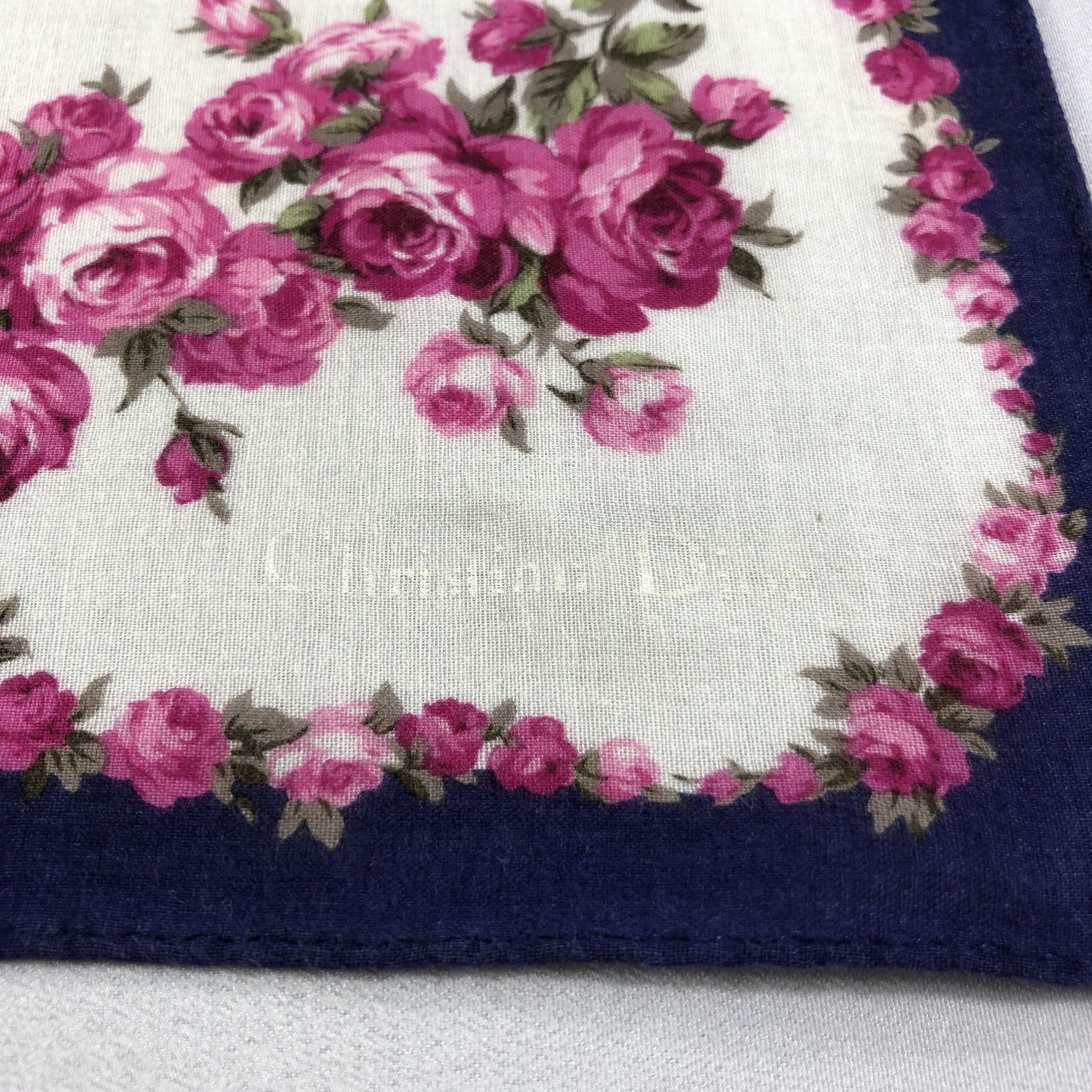 Christian Dior Monsieur Christian Dior Handkerchief Neckerchief Bandana H1651 Size ONE SIZE - 4 Thumbnail