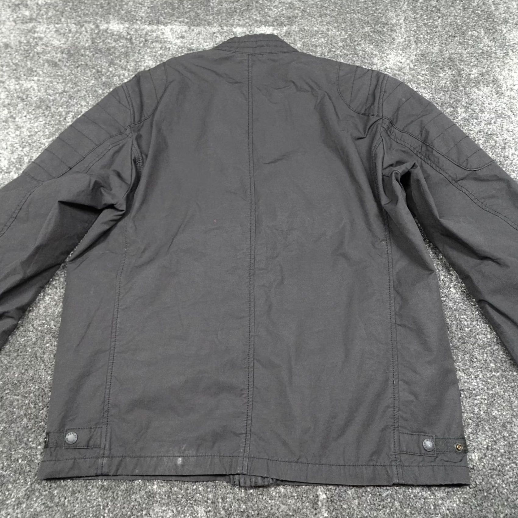 Replay Replay Bomber Jacket Black Size XL Biker Men's Coat Shirt Size US XL / EU 56 / 4 - 2 Thumbnail