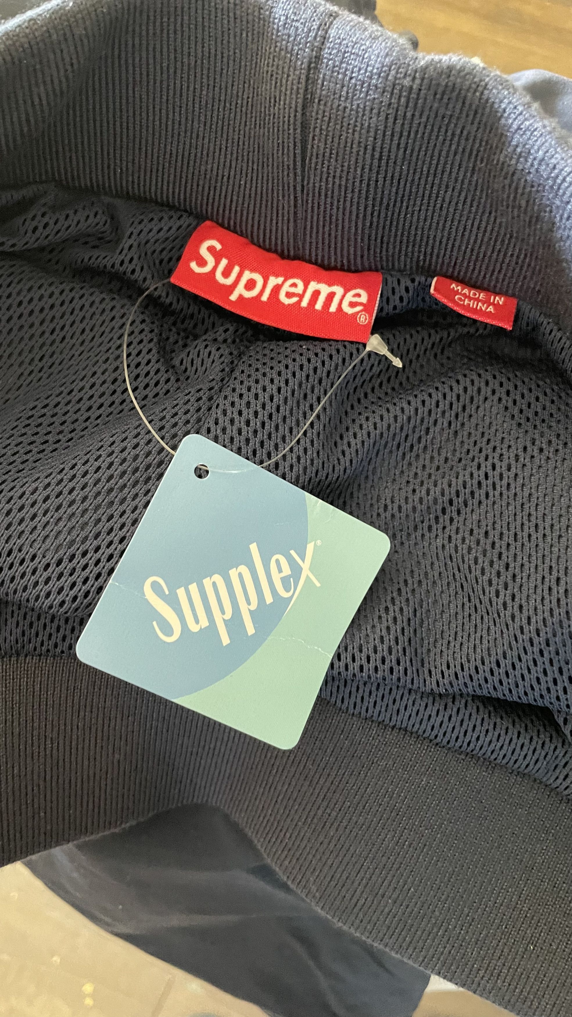 Supreme Applique Track Pant Navy Size US 32 / EU 48 - 2 Thumbnail