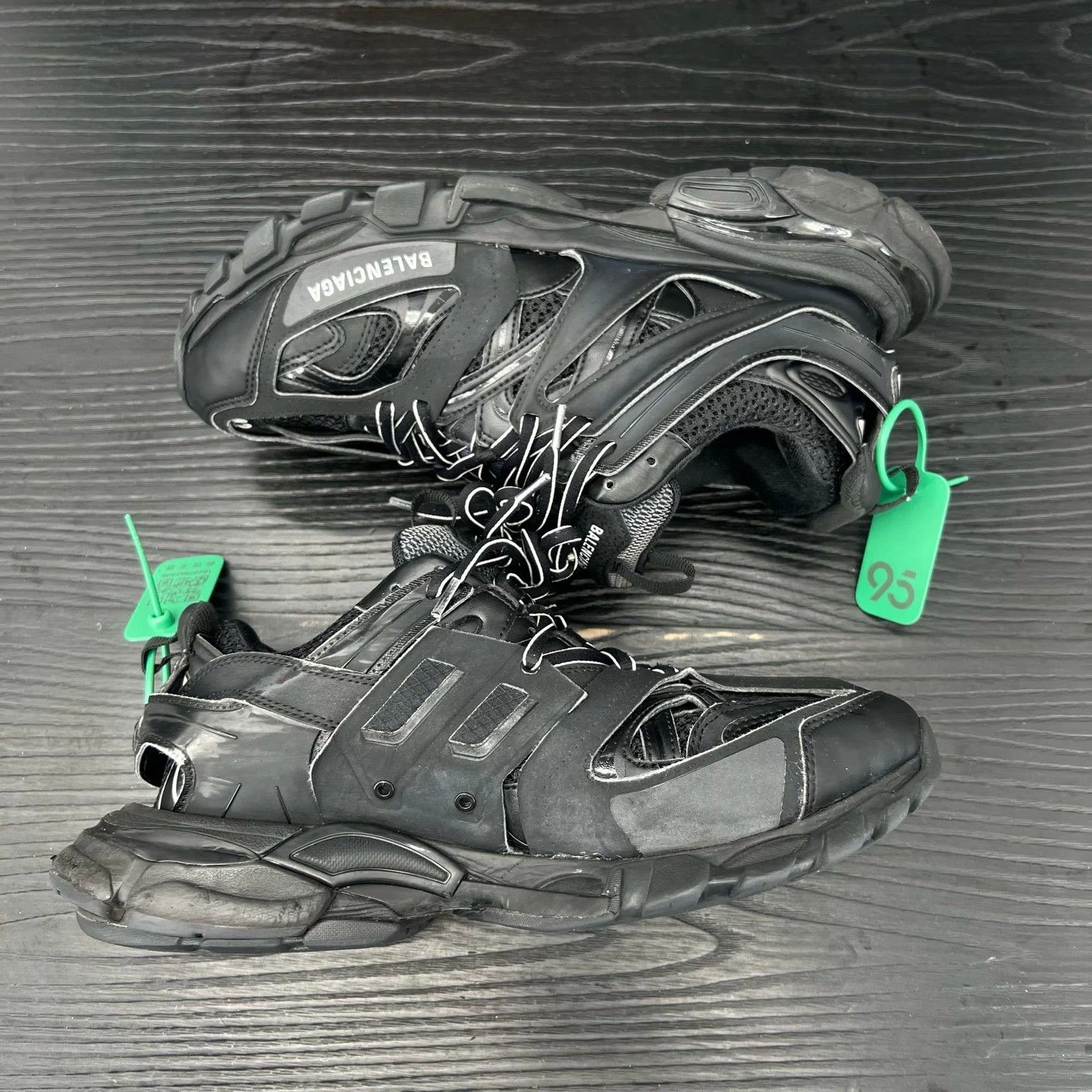 Balenciaga Balenciaga Track 42 Black men's new Size US 9 / EU 42 - 4 Thumbnail
