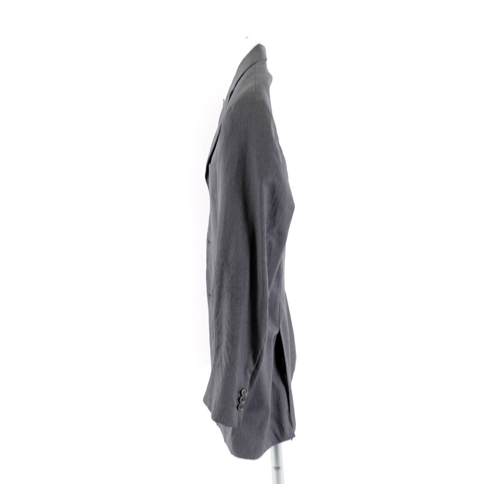 Salvatore Ferragamo DAMAGED Salvatore Ferragamo Wool Gray 3 Button Blazer 38L / Size 38L - 7 Thumbnail