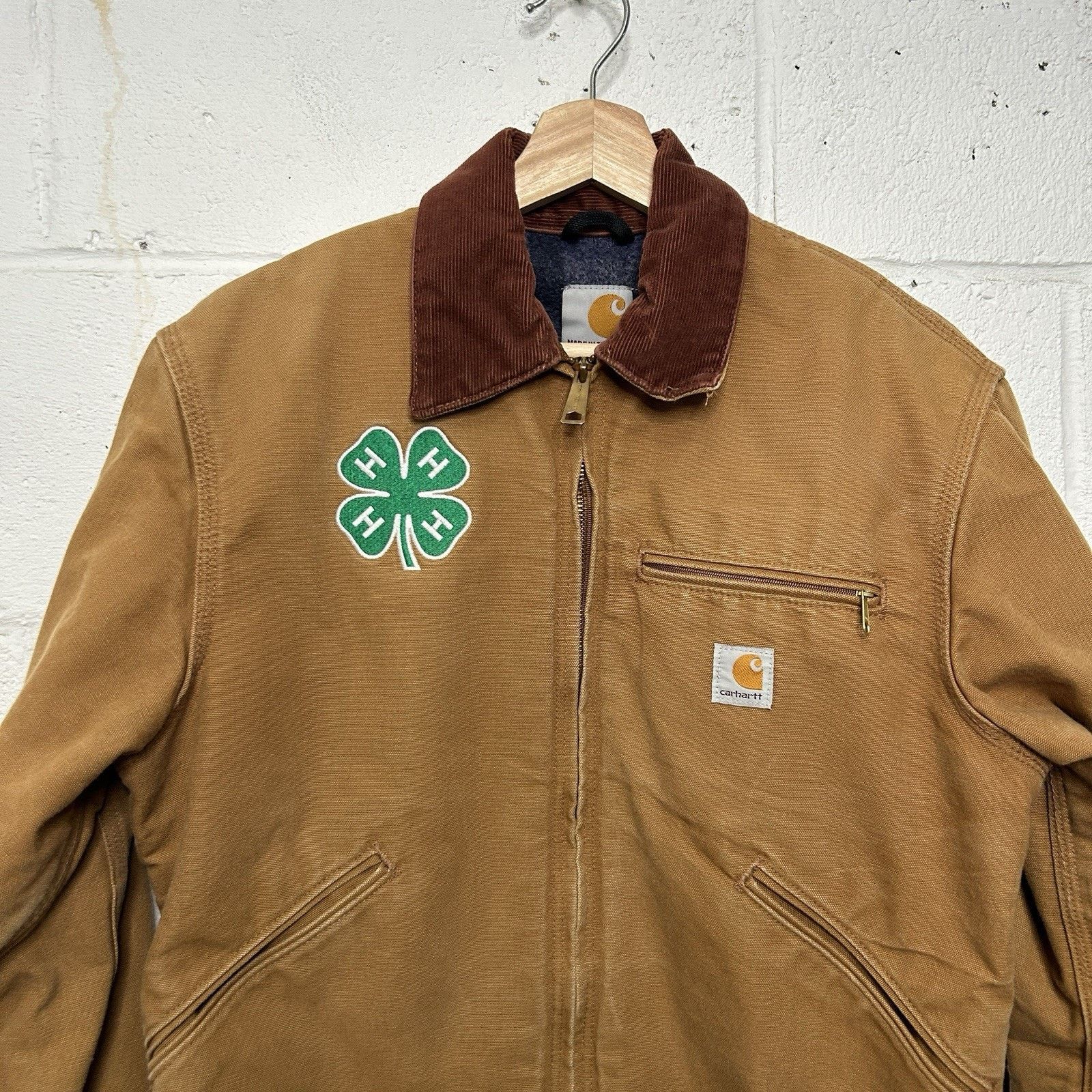 Carhartt Carhartt Blanket-Lined Detroit Jacket “Brown” J001 BRN Size US S / EU 44-46 / 1 - 3 Thumbnail