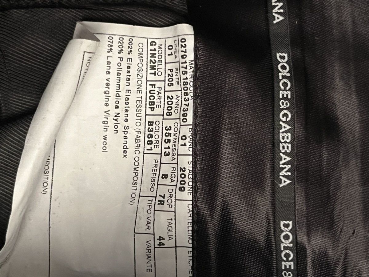Dolce & Gabbana Martini Line Size 44S - 10 Thumbnail