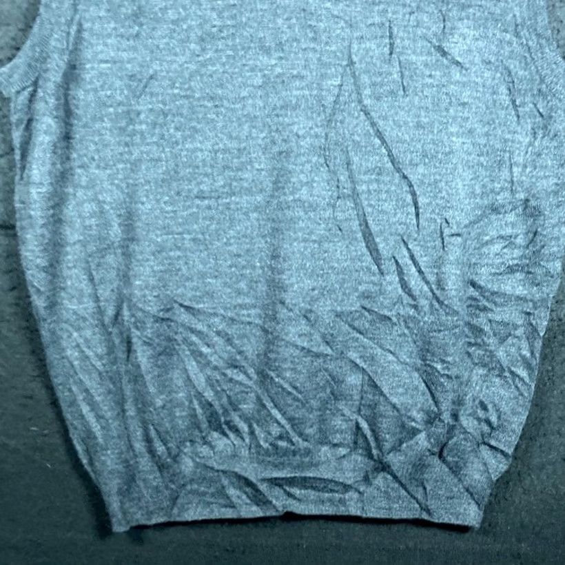 Nike Nike Golf Mens Sweater Gray Dry Fit Tour Performance Vest Merino Wool Blend L Size US L / EU 52-54 / 3 - 3 Thumbnail