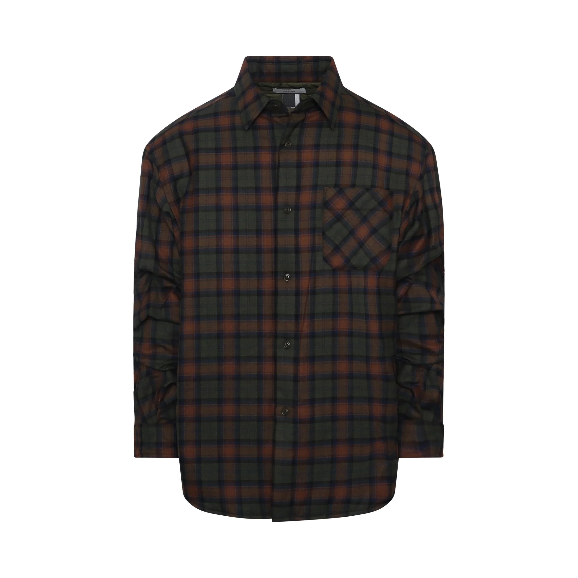 Facetasm o1mle0724 Super Big Check Shirt in Multicolor Size US XS / EU 42 / 0 - 1 Thumbnail