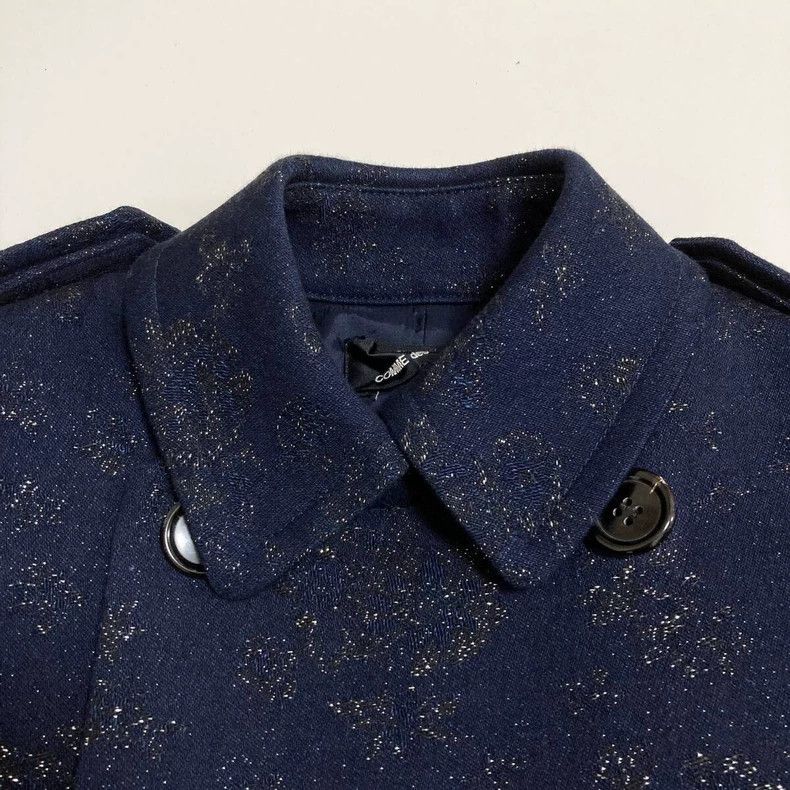 Comme des Garcons Comme Des Garcons Jacquard deconstructed overcoat Size M / US 6-8 / IT 42-44 - 4 Thumbnail
