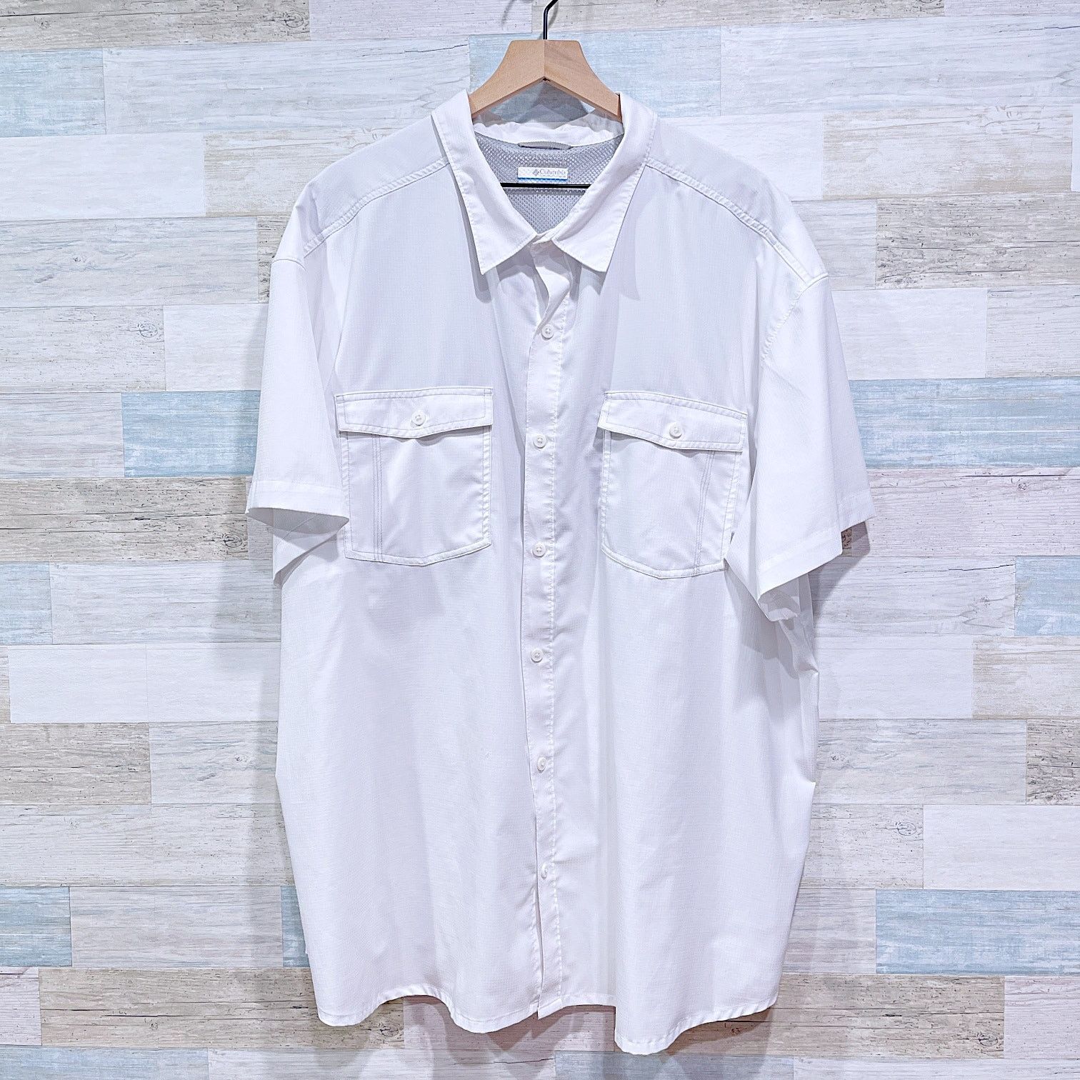 Columbia Columbia Utilizer Short Sleeve Shirt White Mens 4XL Size US XXL / EU 58 / 5 - 1 Thumbnail